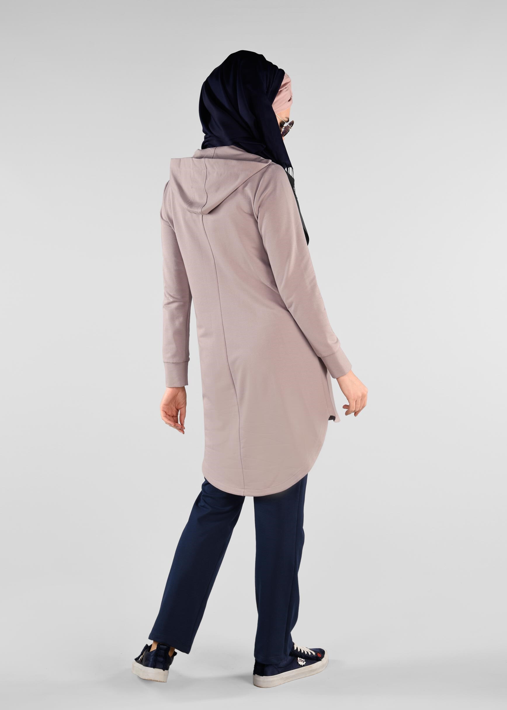 Tesettür giyim PUDRA 4913 NEW LERİDA 2&prime;Lİ PANT.EŞOFMAN TK.36/44 TEK38