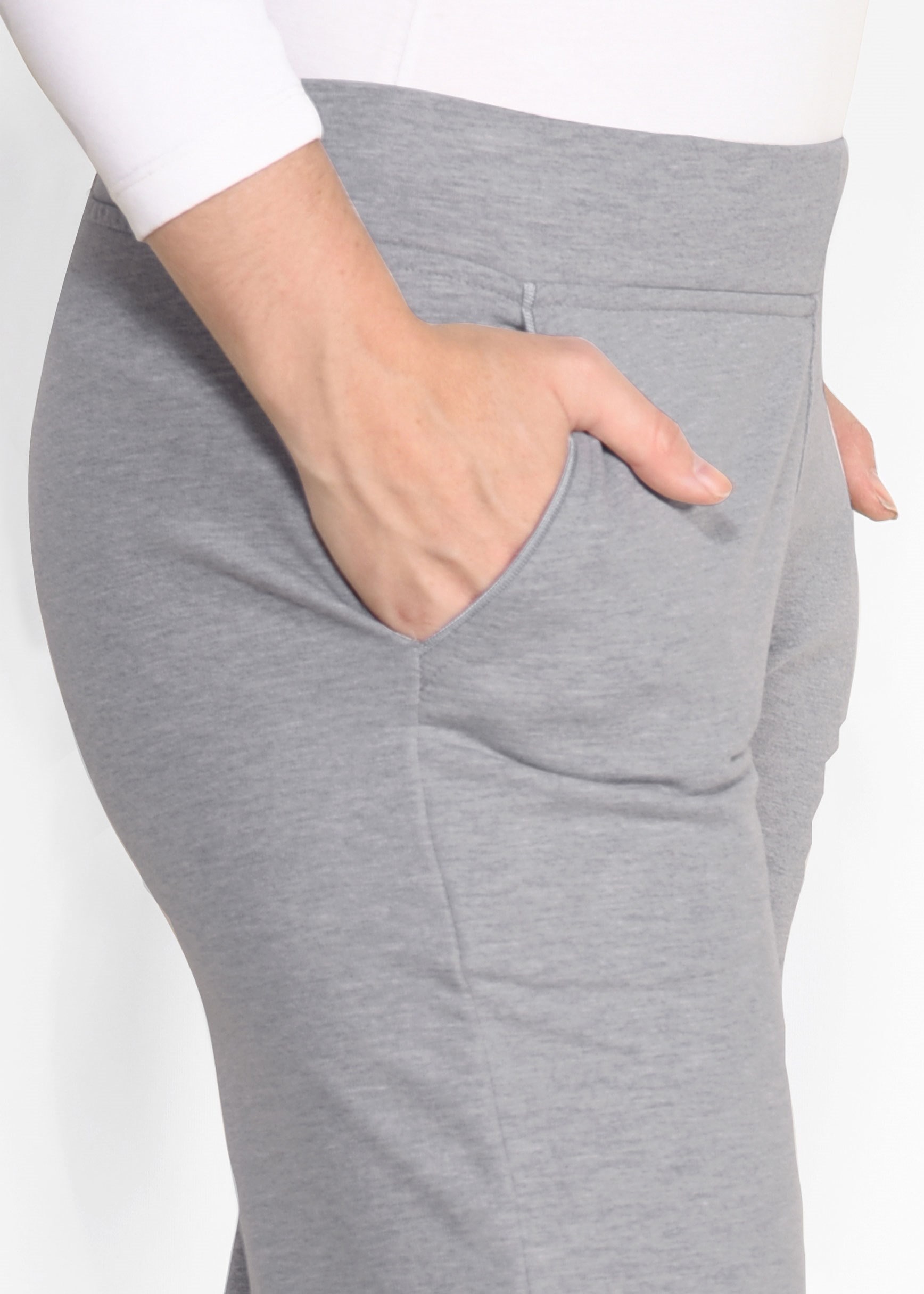 Hijab clothing GREY 7198 ELSİE EŞOFMAN ALT 36/46