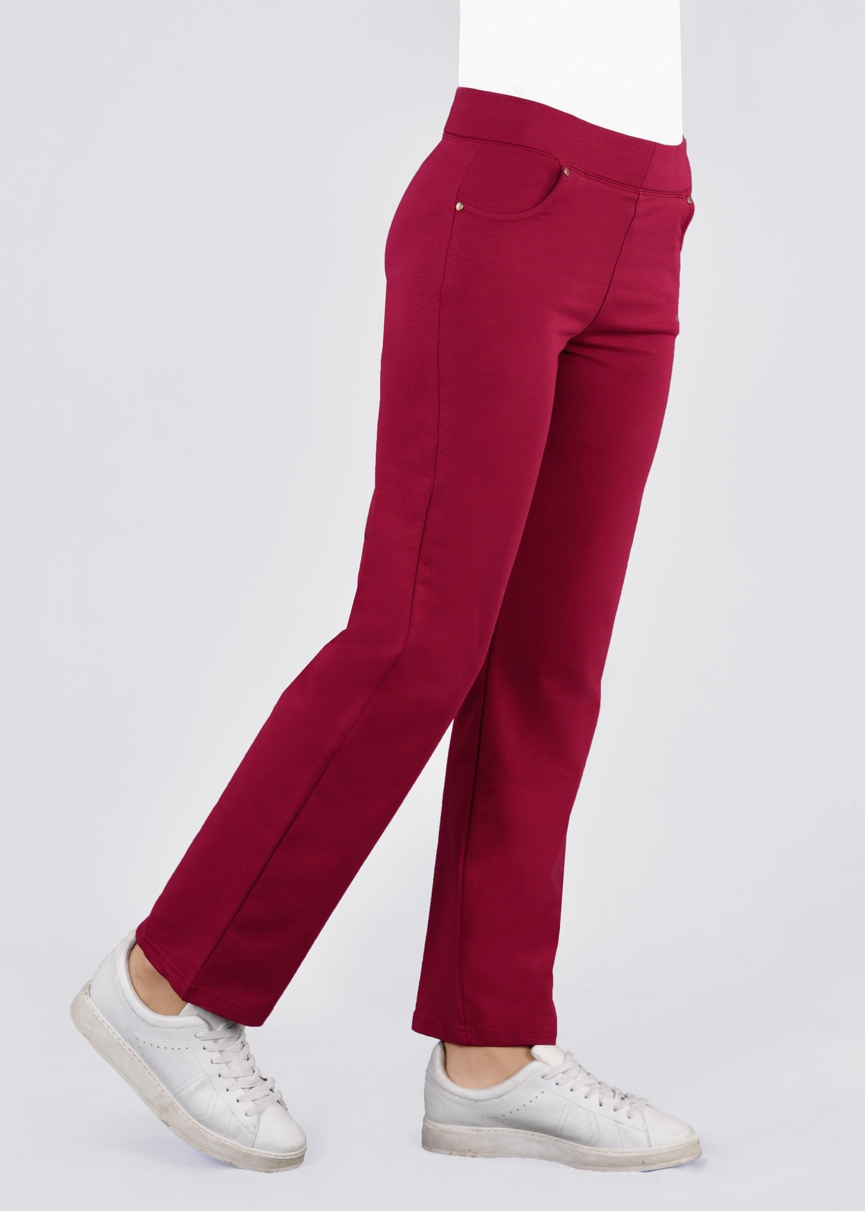 Tesettür giyim MOR CEPLİ VE PAMUKLU EŞOFMAN ALTI 7200