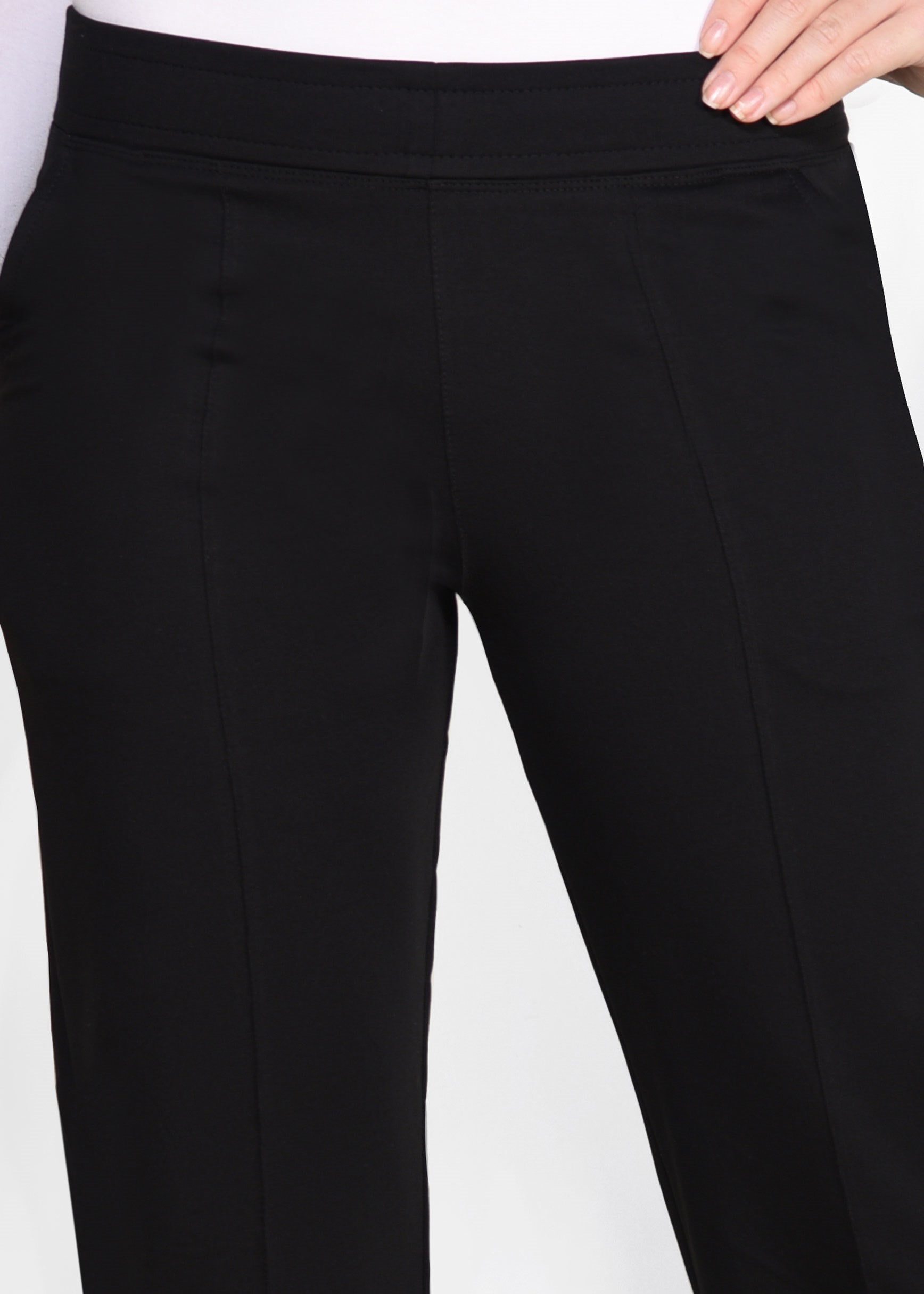 Tesettür giyim SİYAH CEPLİ PAMUKLU EŞOFMAN ALTI 7354