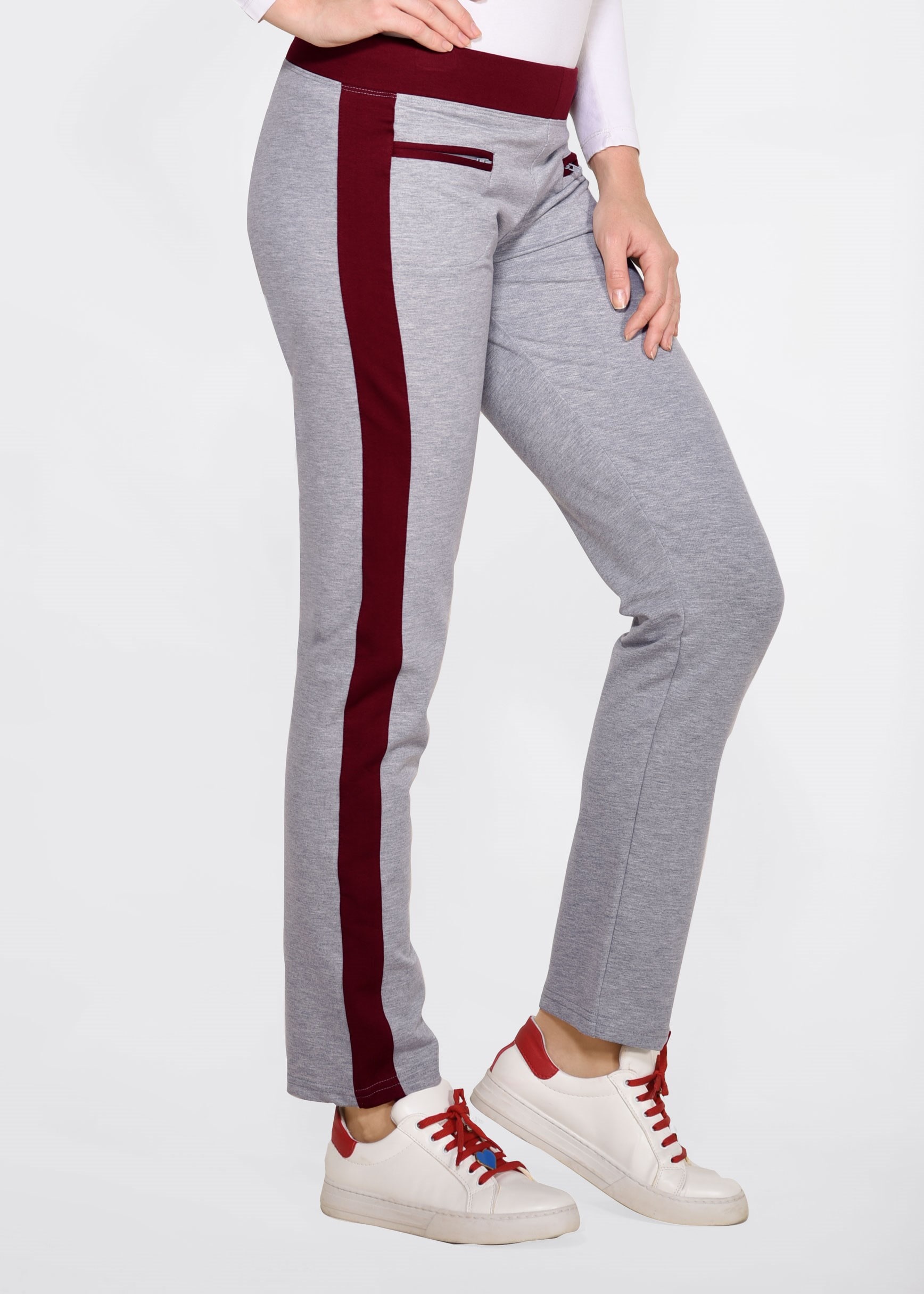 Vêtements hijab GRIS 7355 ELSİE EŞOFMAN ALT 36/44