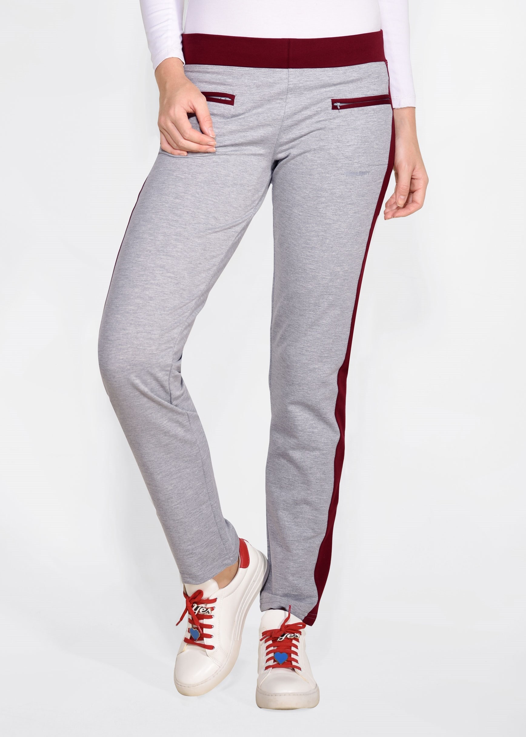 Vêtements hijab GRIS 7355 ELSİE EŞOFMAN ALT 36/44