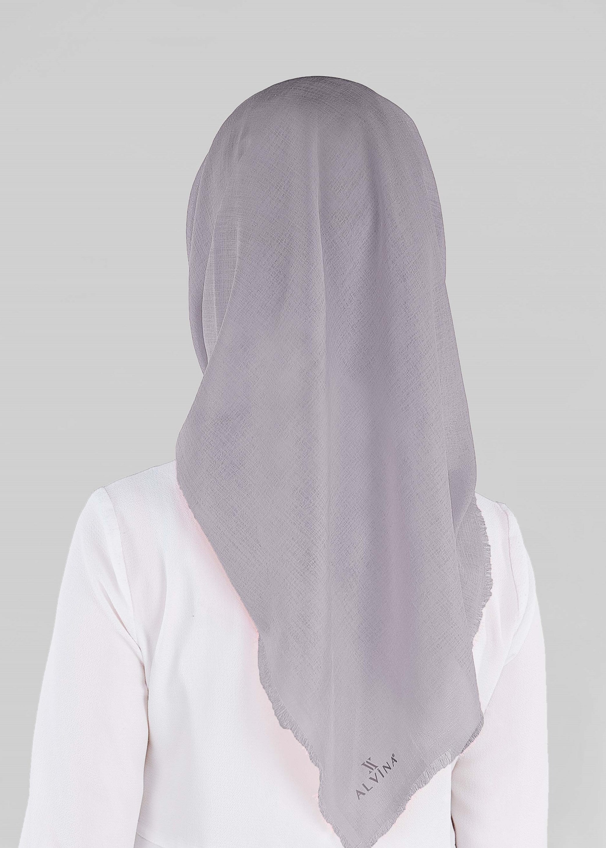 Tesettür giyim GÜMÜŞ 9901 ALVİNA TAKİNLİ EŞARP