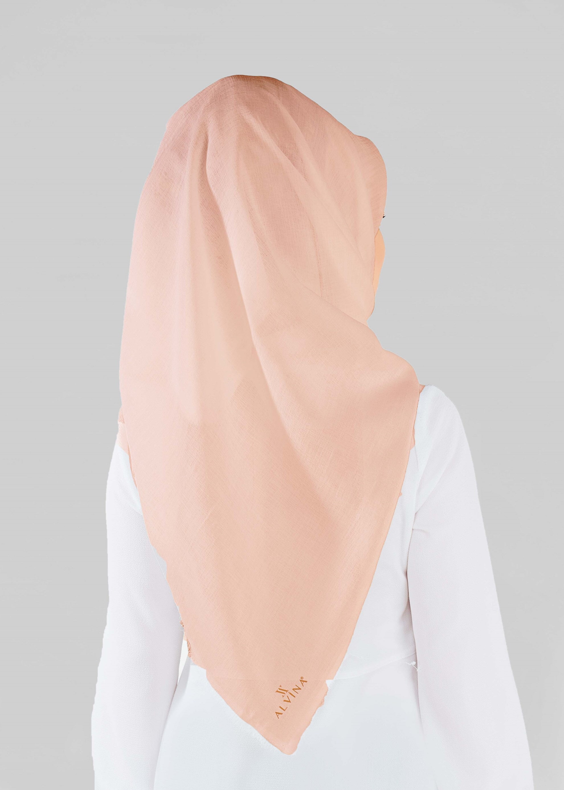 Tesettür giyim PUDRA 9901 ALVİNA TAKİNLİ EŞARP