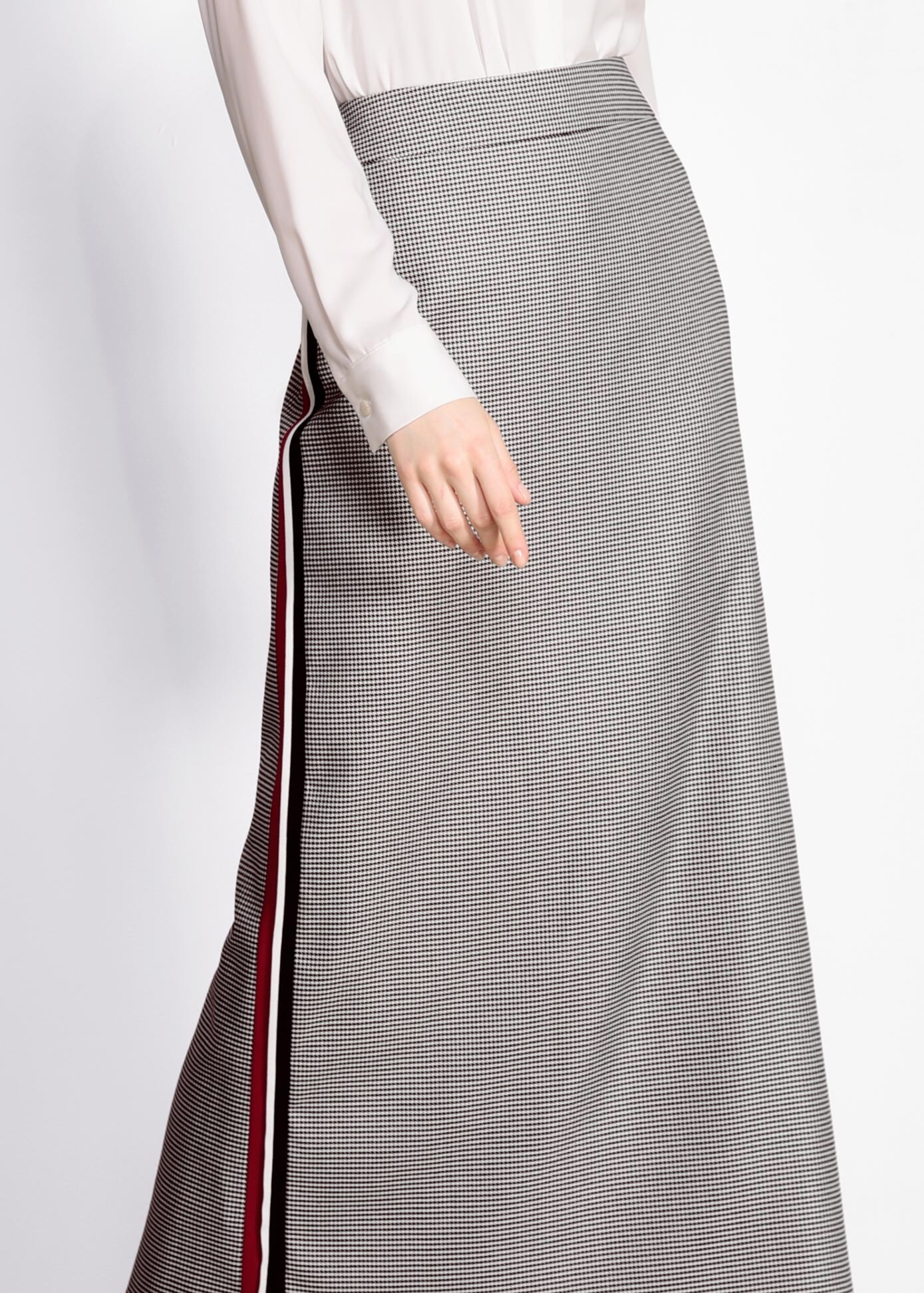 Tesettür giyim SİYAH 6193 EKOSE 615 ETEK 38/44