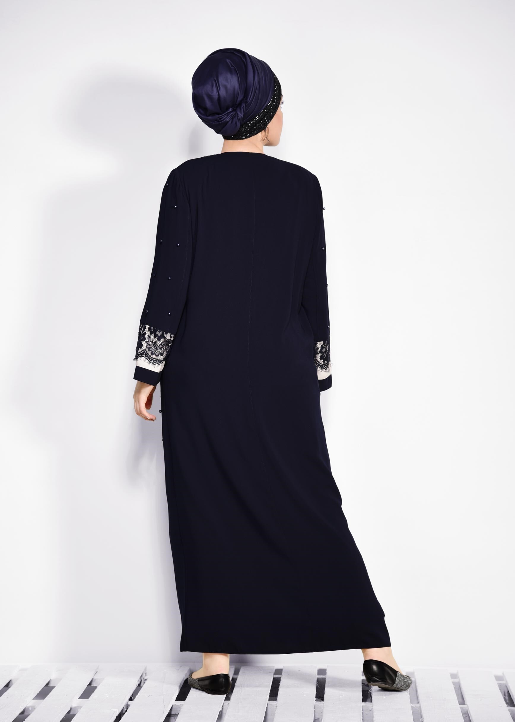 Vêtements hijab BLEU MARINE 8265 VİRONA FERACE 46/52 TEK44