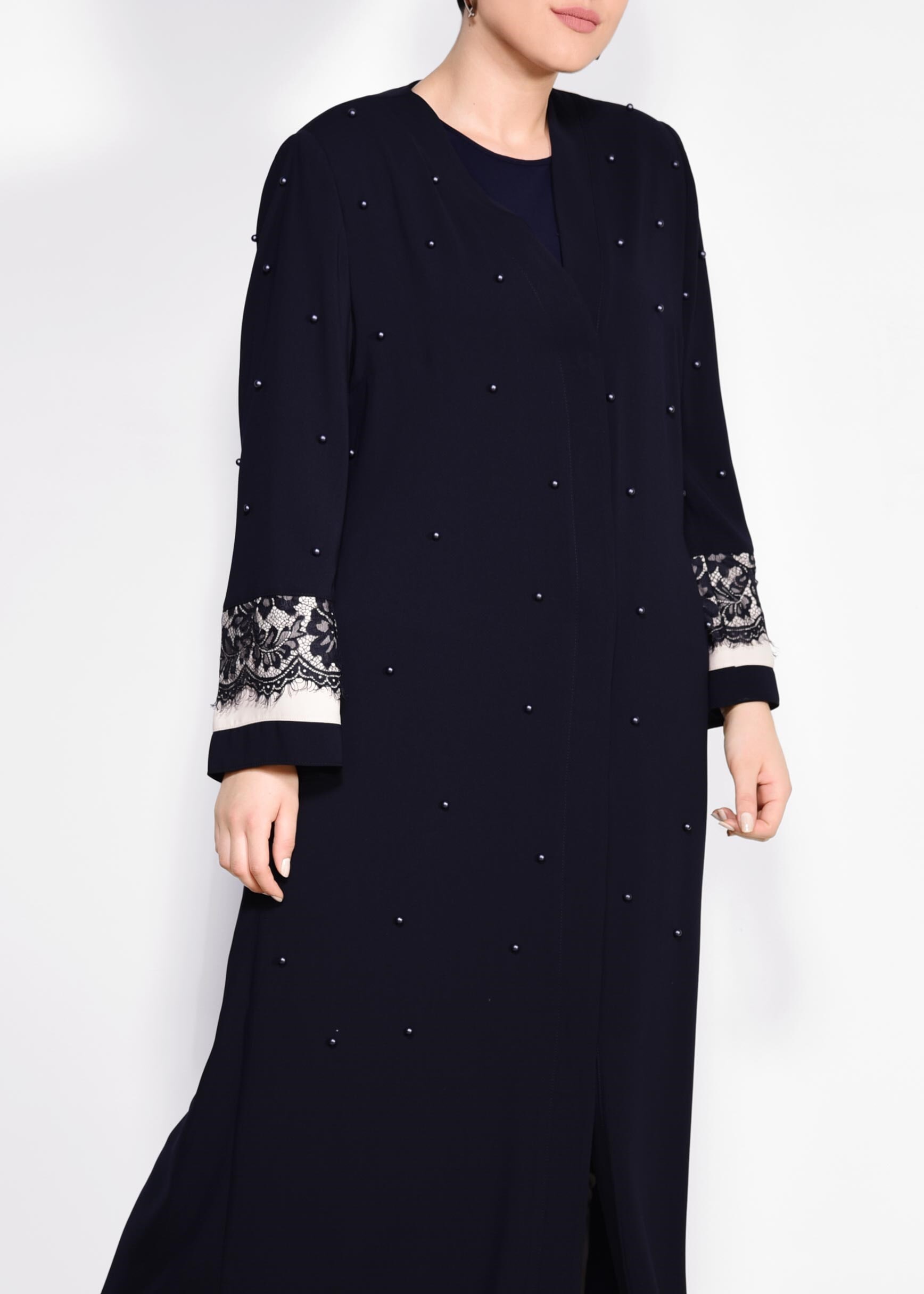 Vêtements hijab BLEU MARINE 8265 VİRONA FERACE 46/52 TEK44