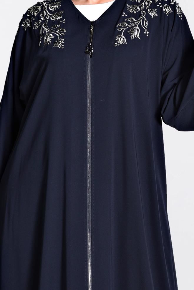 Hijab clothing NAVY BLUE 8278 GİNO FERACE 42/48 TEK40 - ALVİNA