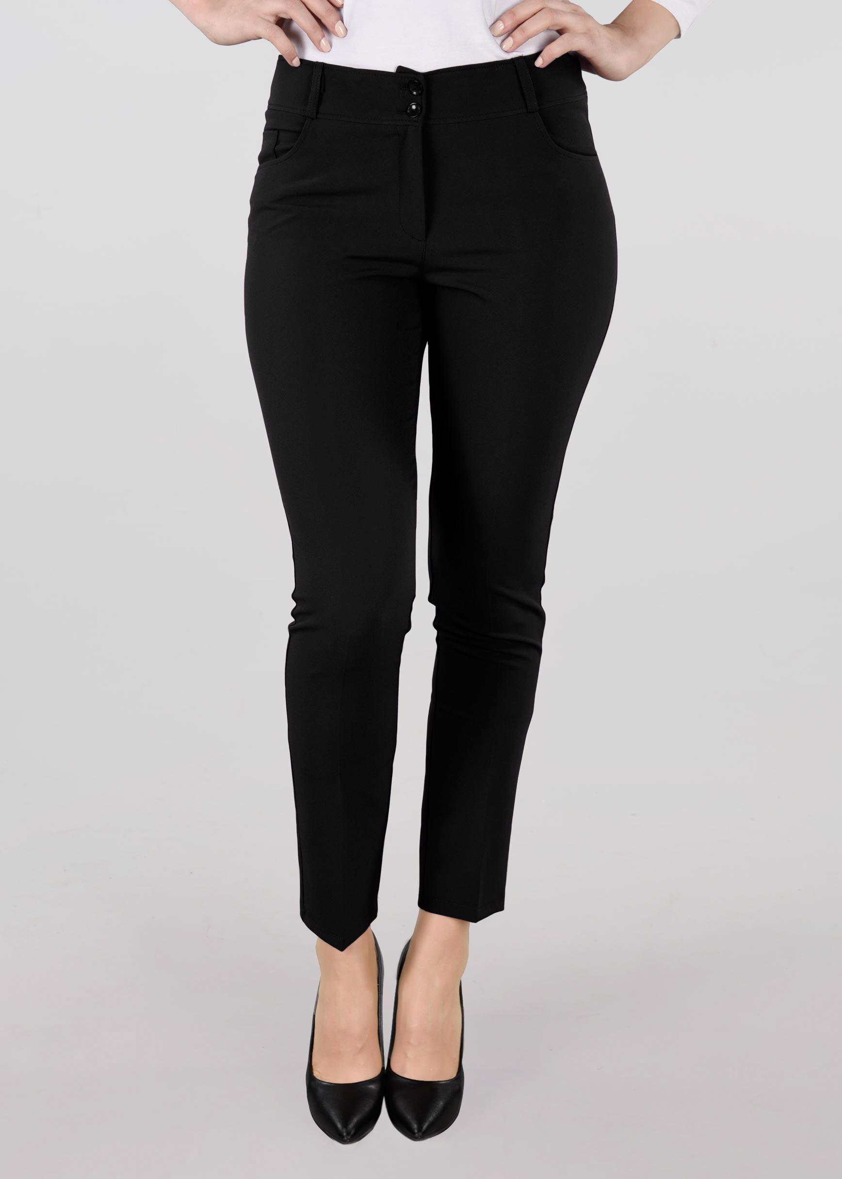 Tesettür giyim SİYAH KLASİK KESİM PANTOLON 7287