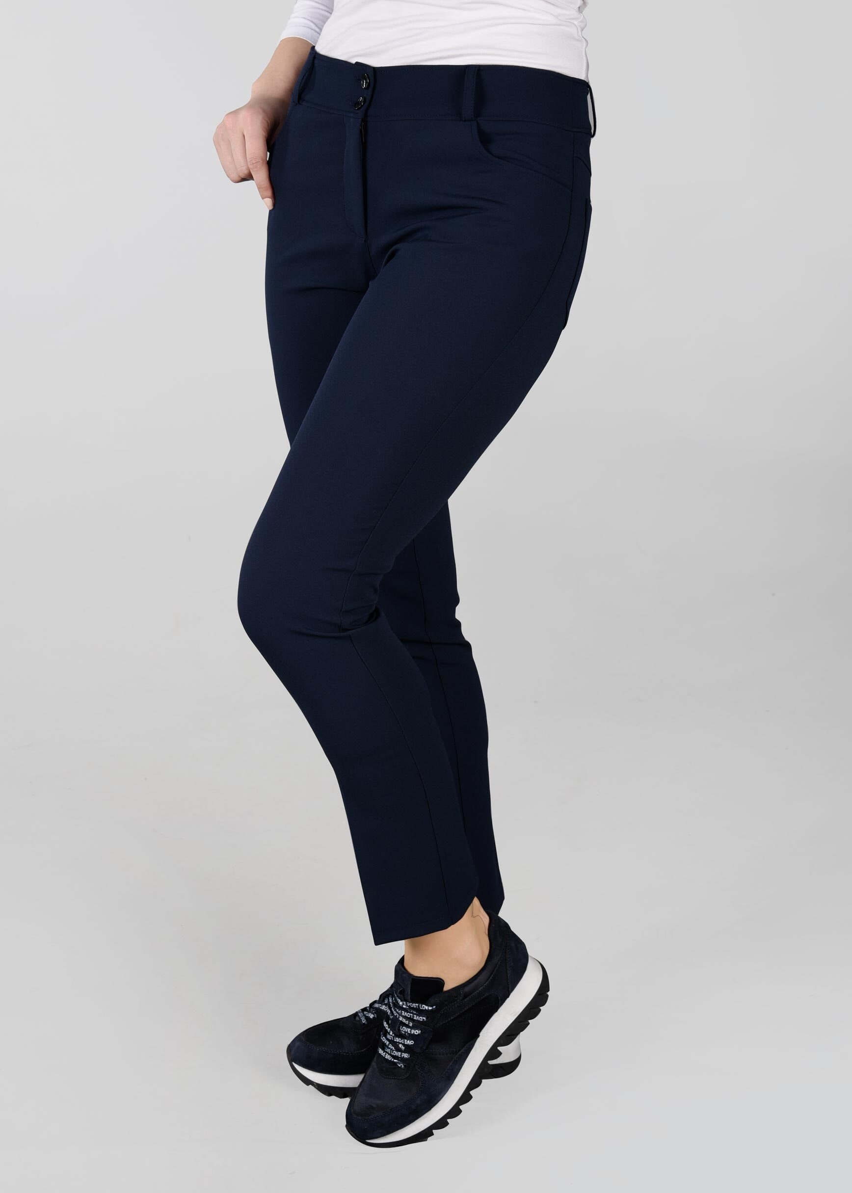 Tesettür giyim LACİVERT KLASİK KESİM PANTOLON 7287