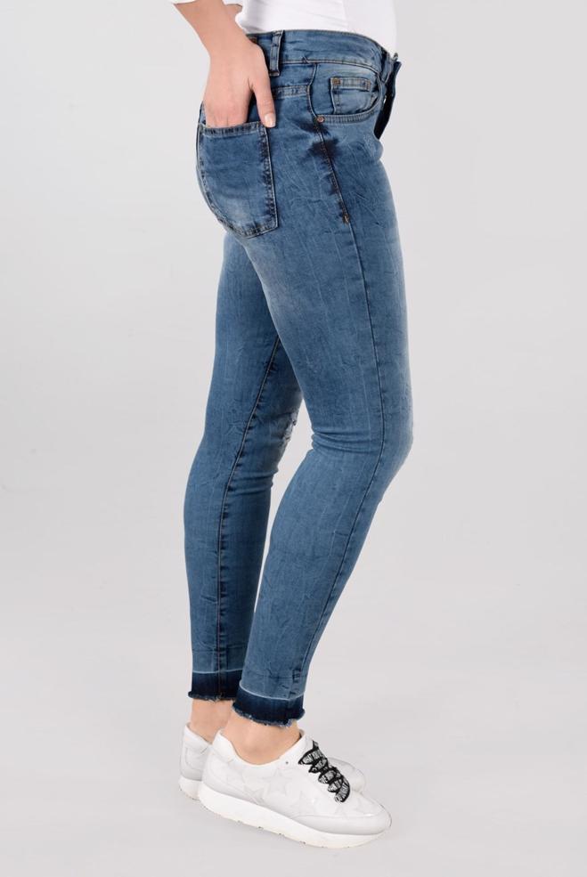 Hijab clothing BLUE 7300 BELİSA DENİM PANTOLON 36/44 - ALVİNA