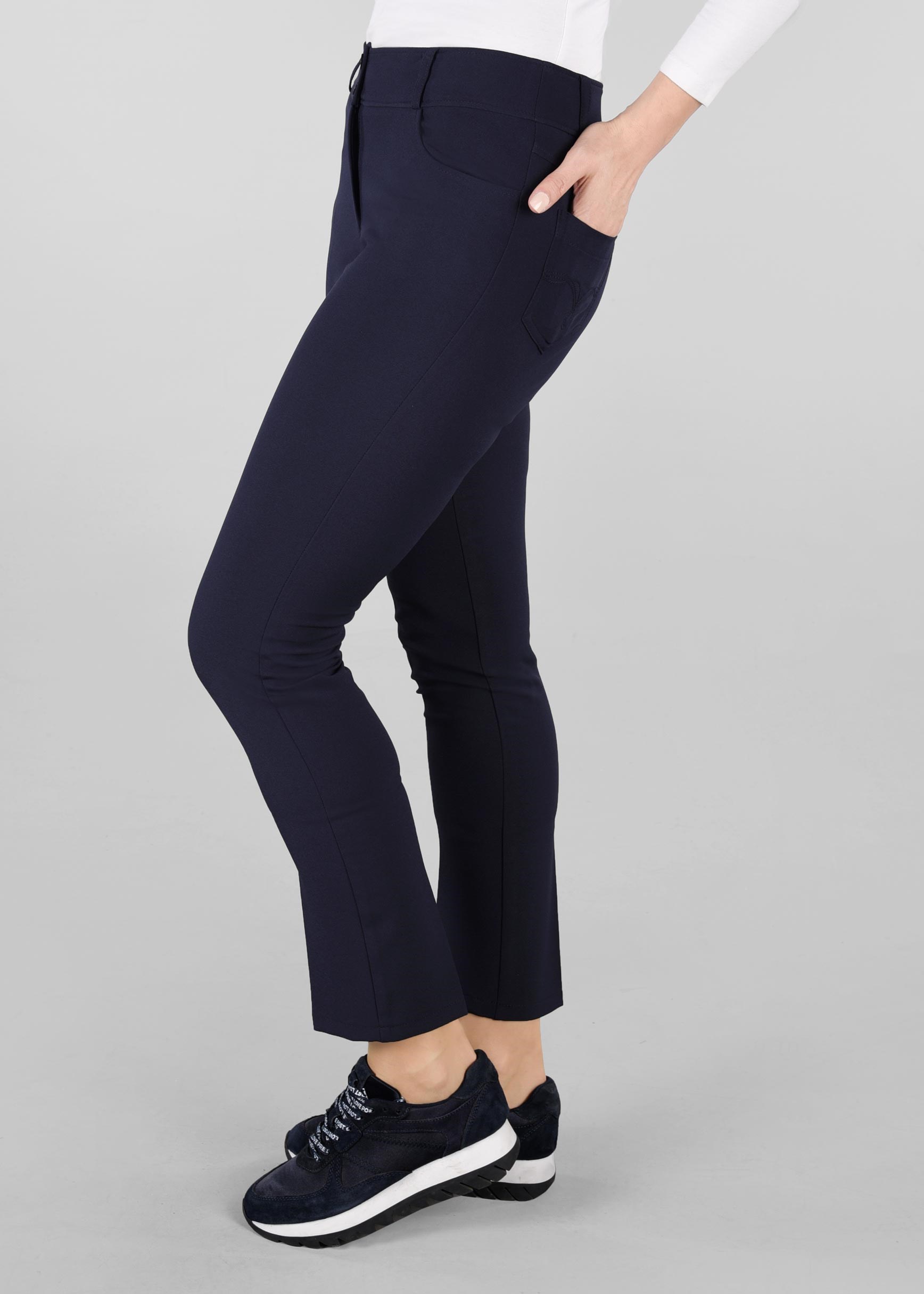 Tesettür giyim LACİVERT YÜKSEK BEL PANTOLON 7305