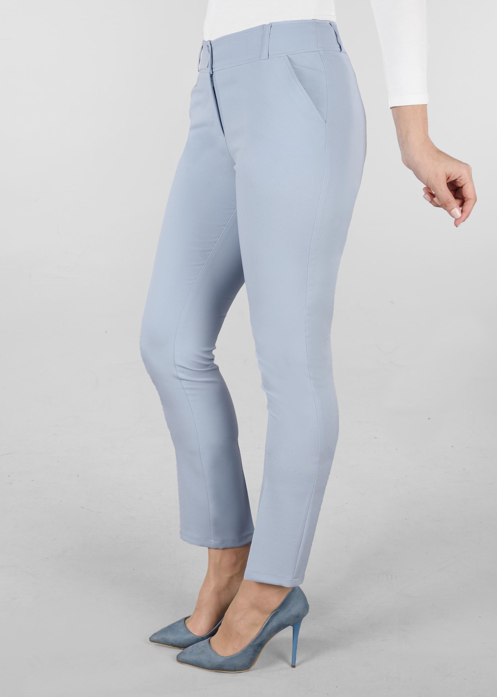 Tesettür giyim GÜMÜŞ BORU PAÇA PANTOLON 7309