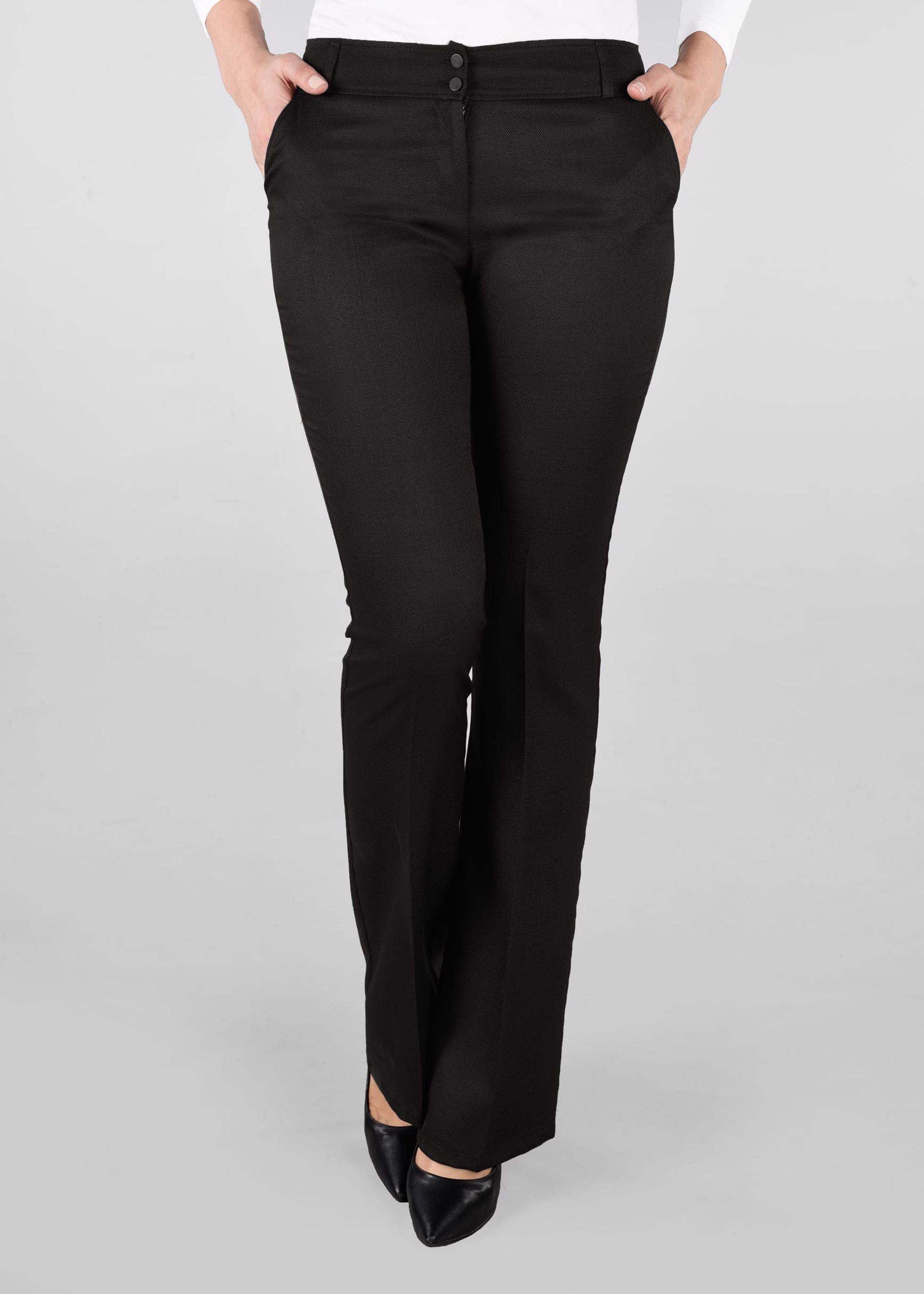 Tesettür giyim SİYAH KLASİK KESİM BOL PAÇA PANTOLON 7320