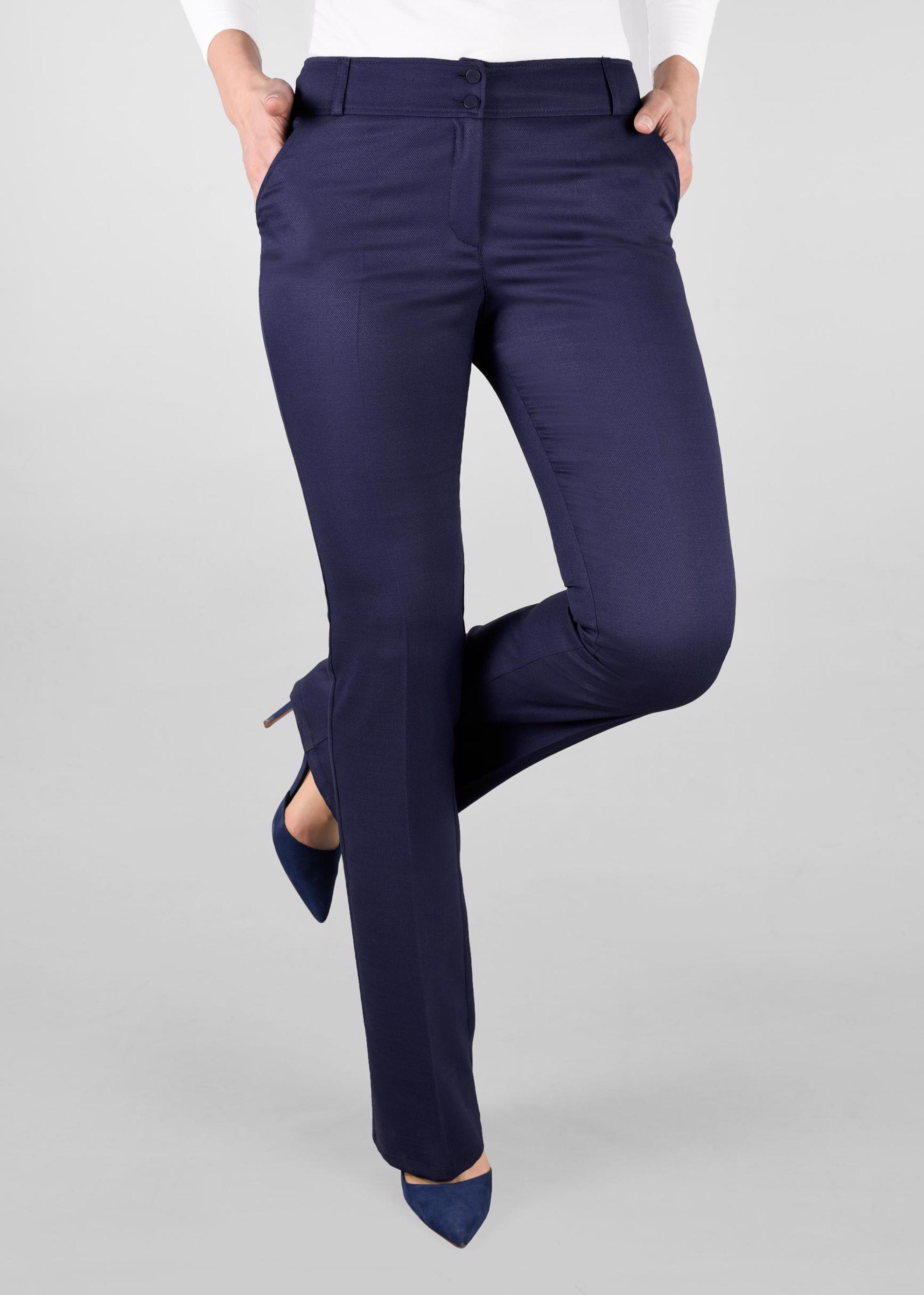 Tesettür giyim LACİVERT KLASİK KESİM BOL PAÇA PANTOLON 7320