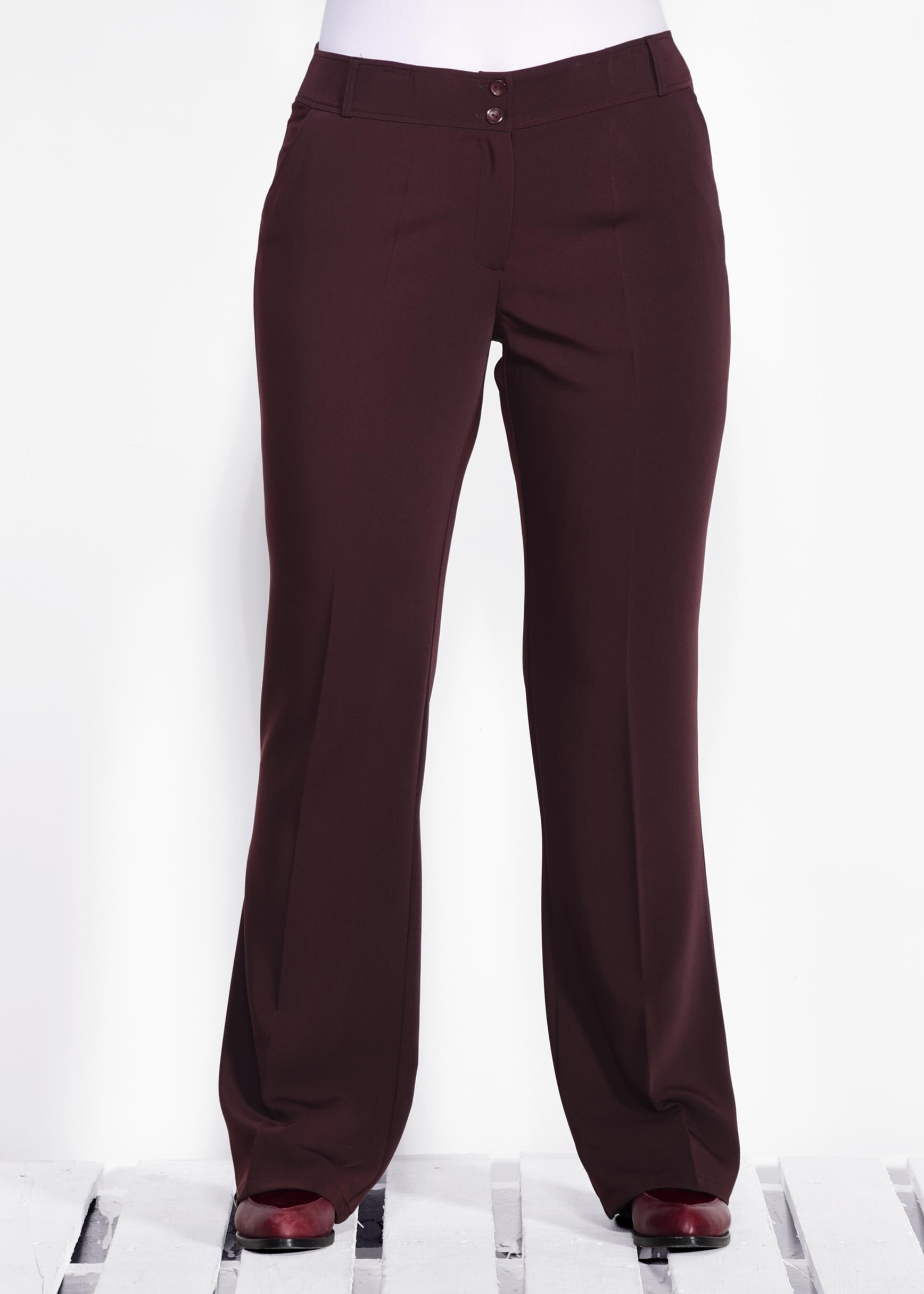 Tesettür giyim MÜRDÜM YÜKSEL BEL PANTOLON 7325