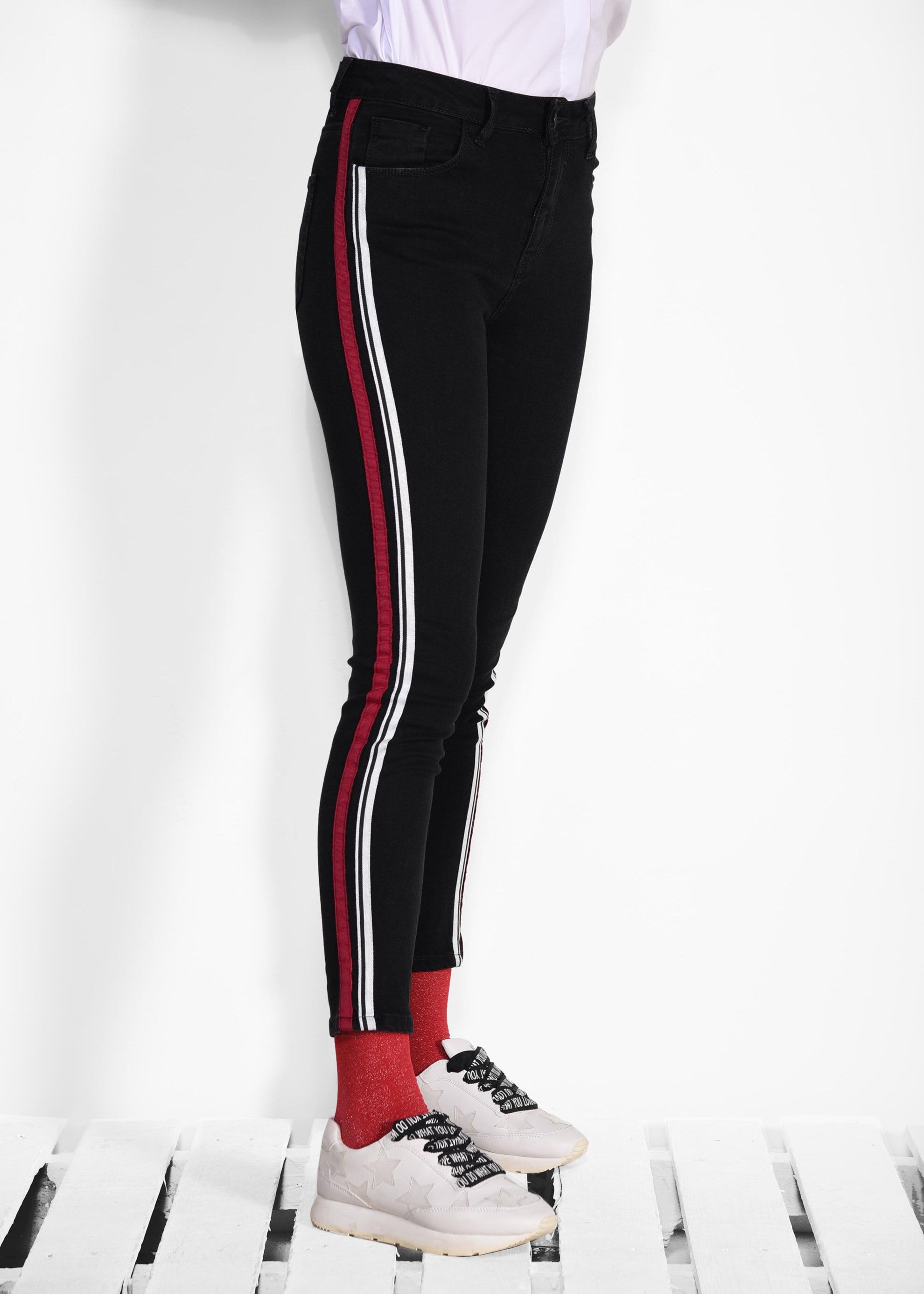 Vêtements hijab NOIR 7365 8851 Denim Pantolon 36/44