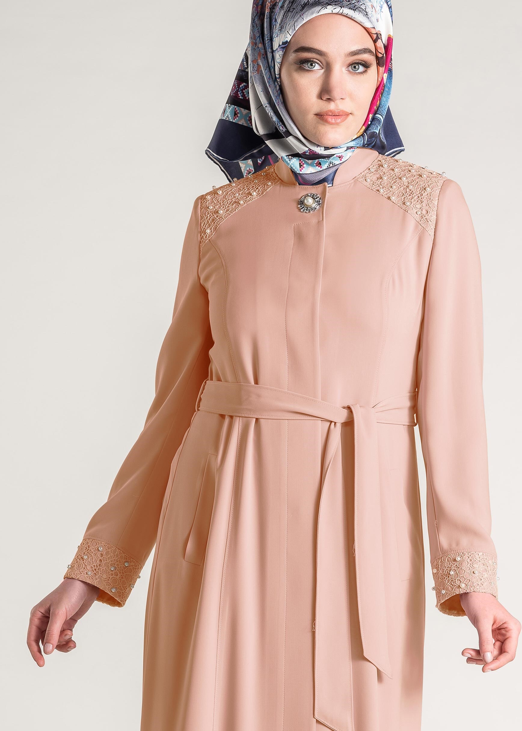 Hijab clothing POWDER 1252 VİRONA PARDESÜ 40/48 TEK42