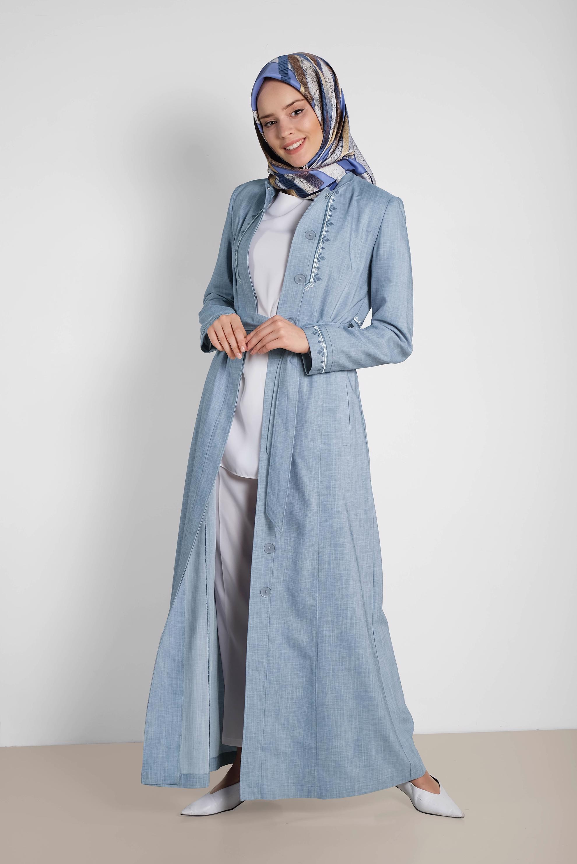 Hijab clothing BLUE 1287 17610 PARDESÜ 40/46 TEK38