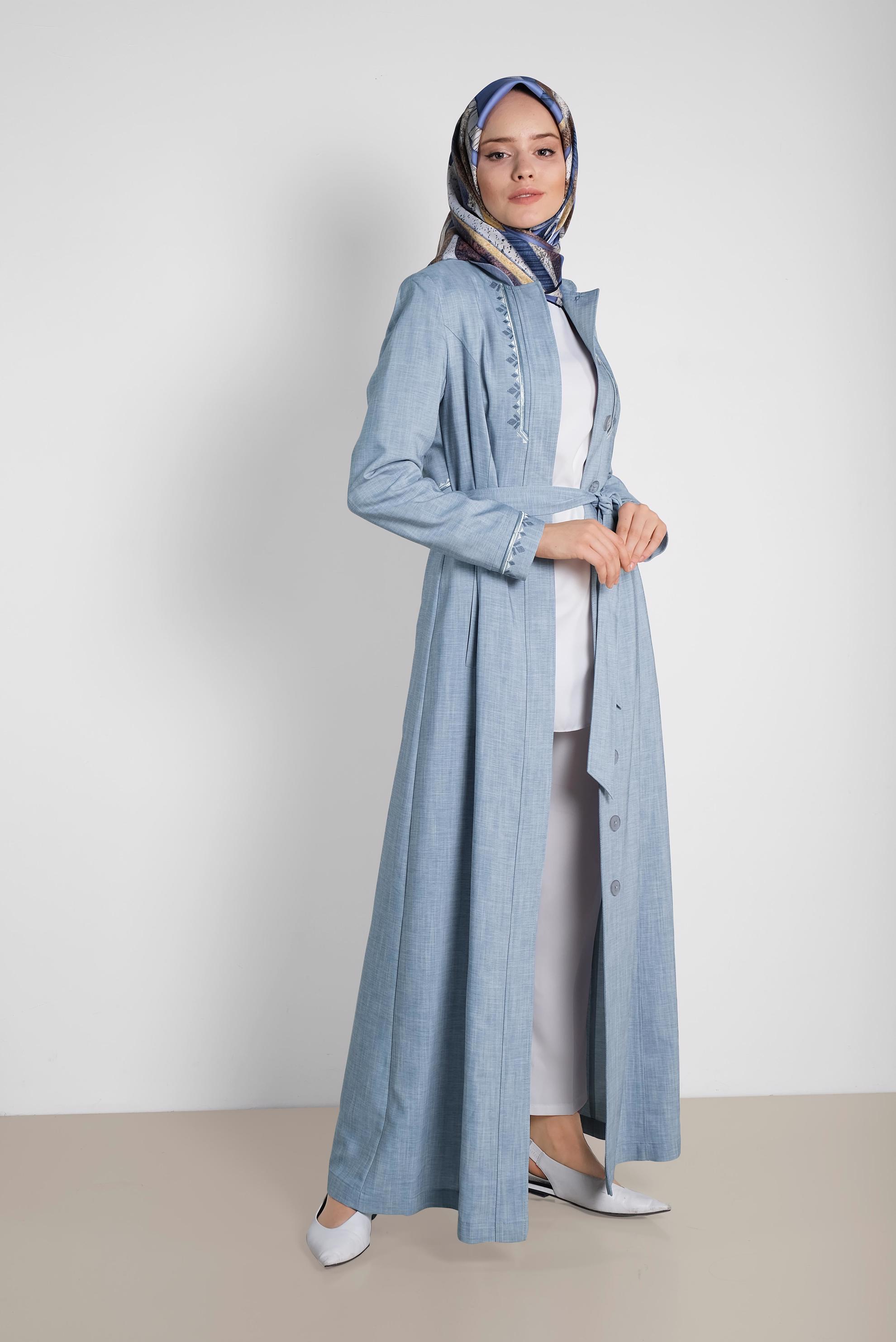 Hijab clothing BLUE 1287 17610 PARDESÜ 40/46 TEK38
