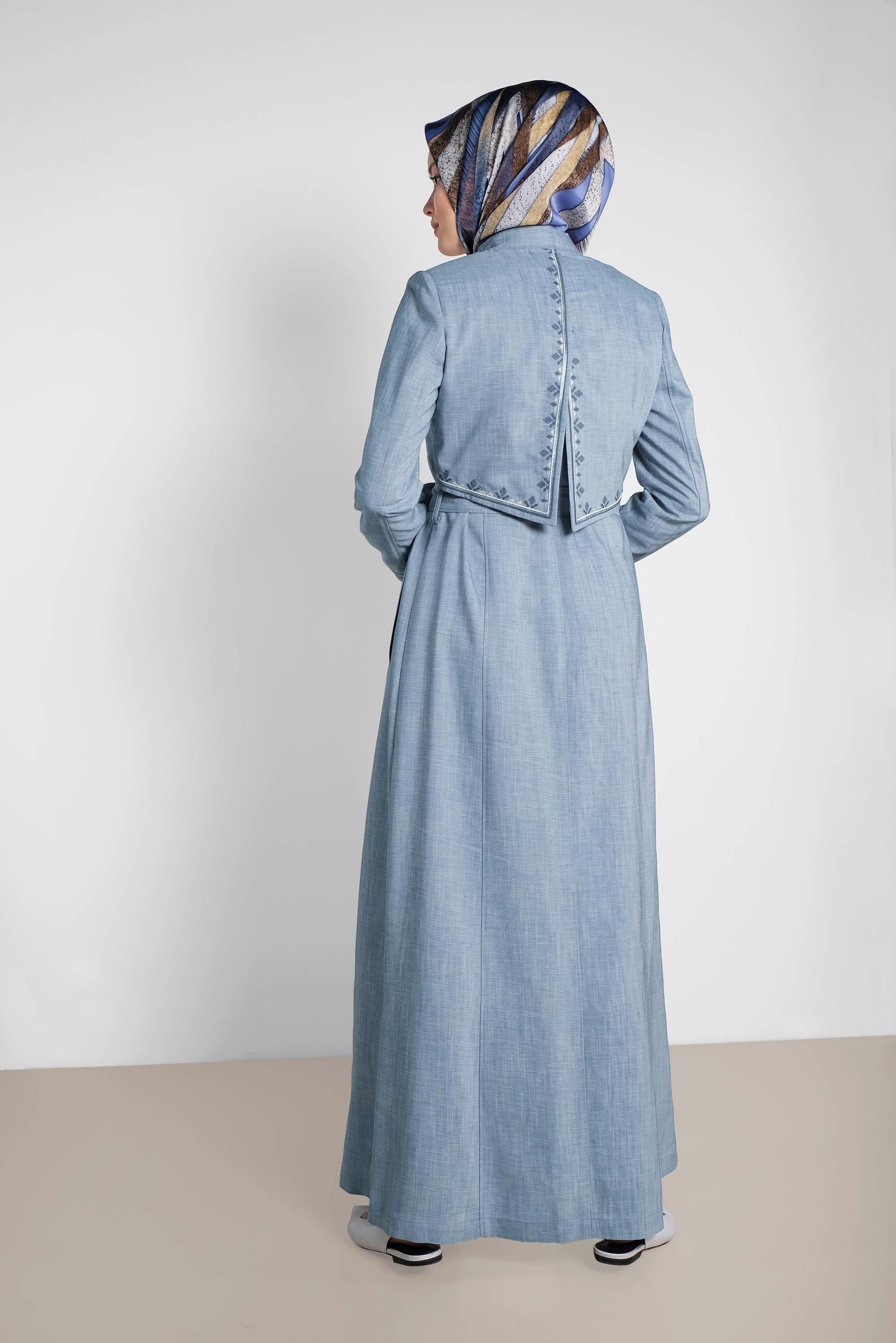 Hijab clothing BLUE 1287 17610 PARDESÜ 40/46 TEK38