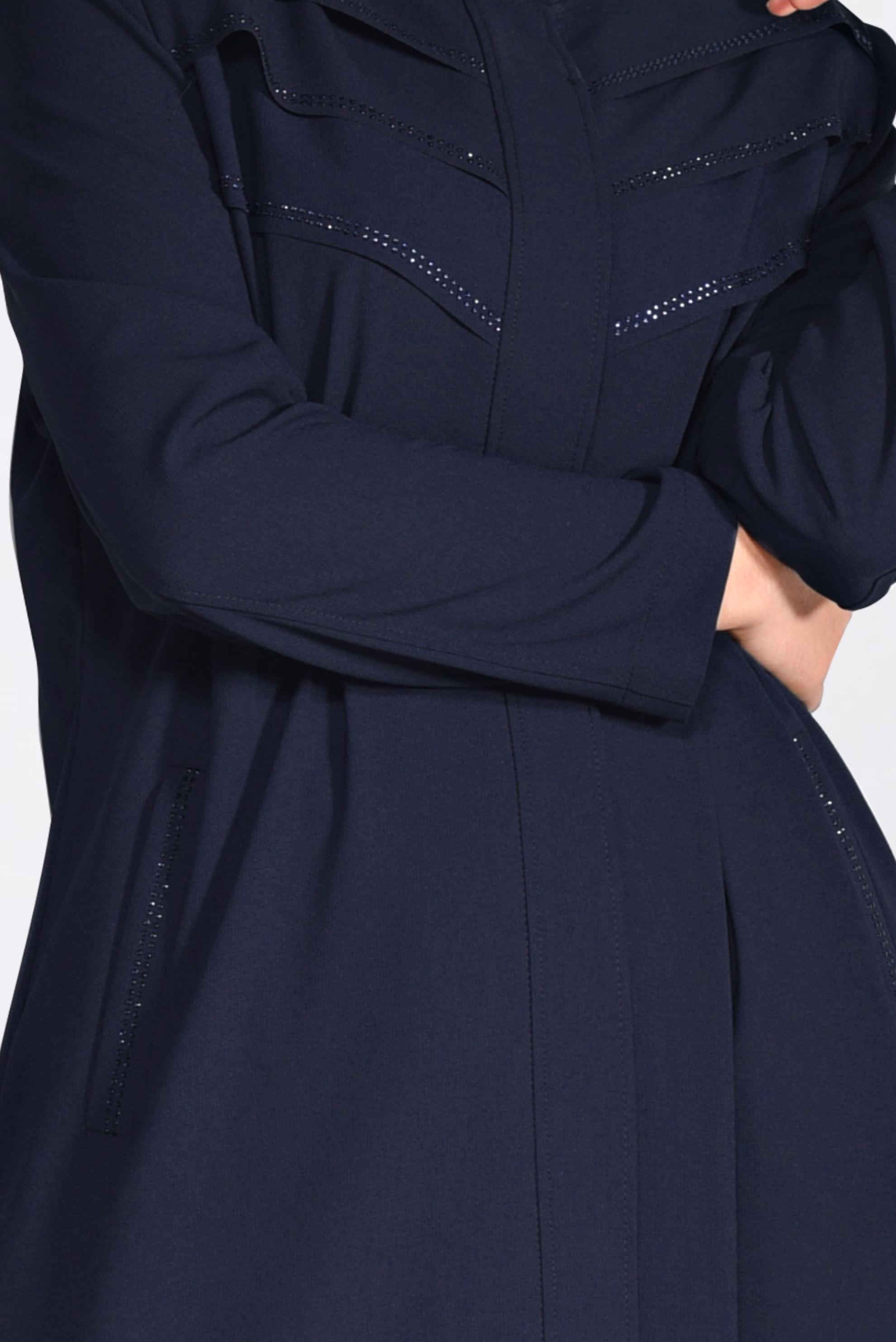 Hijab clothing NAVY BLUE 1291 ENİGMA PARDESÜ 46/54 TEK44