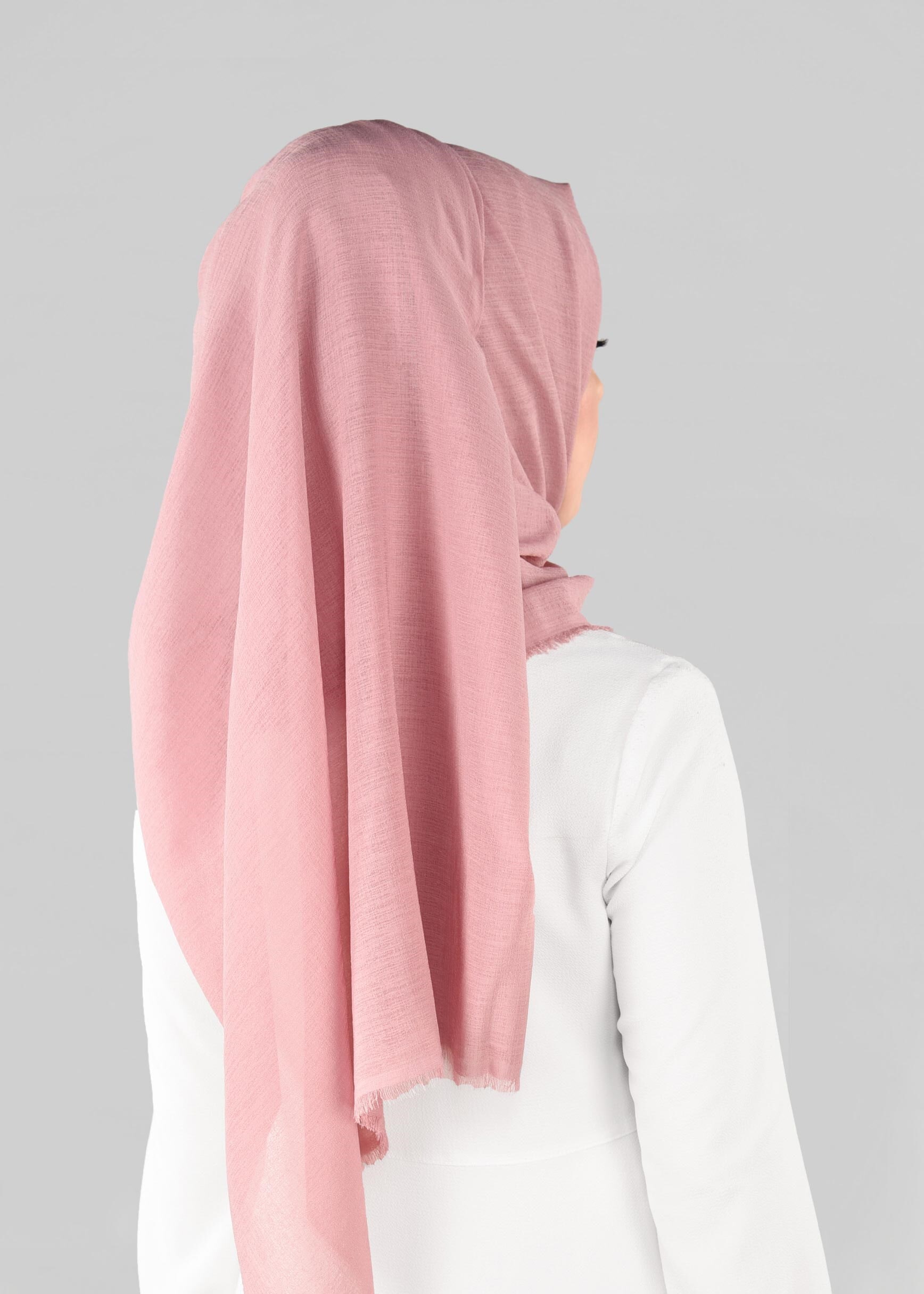 Tesettür giyim MOR 9900 ALVİNA HİNT İPEKSİ ŞAL