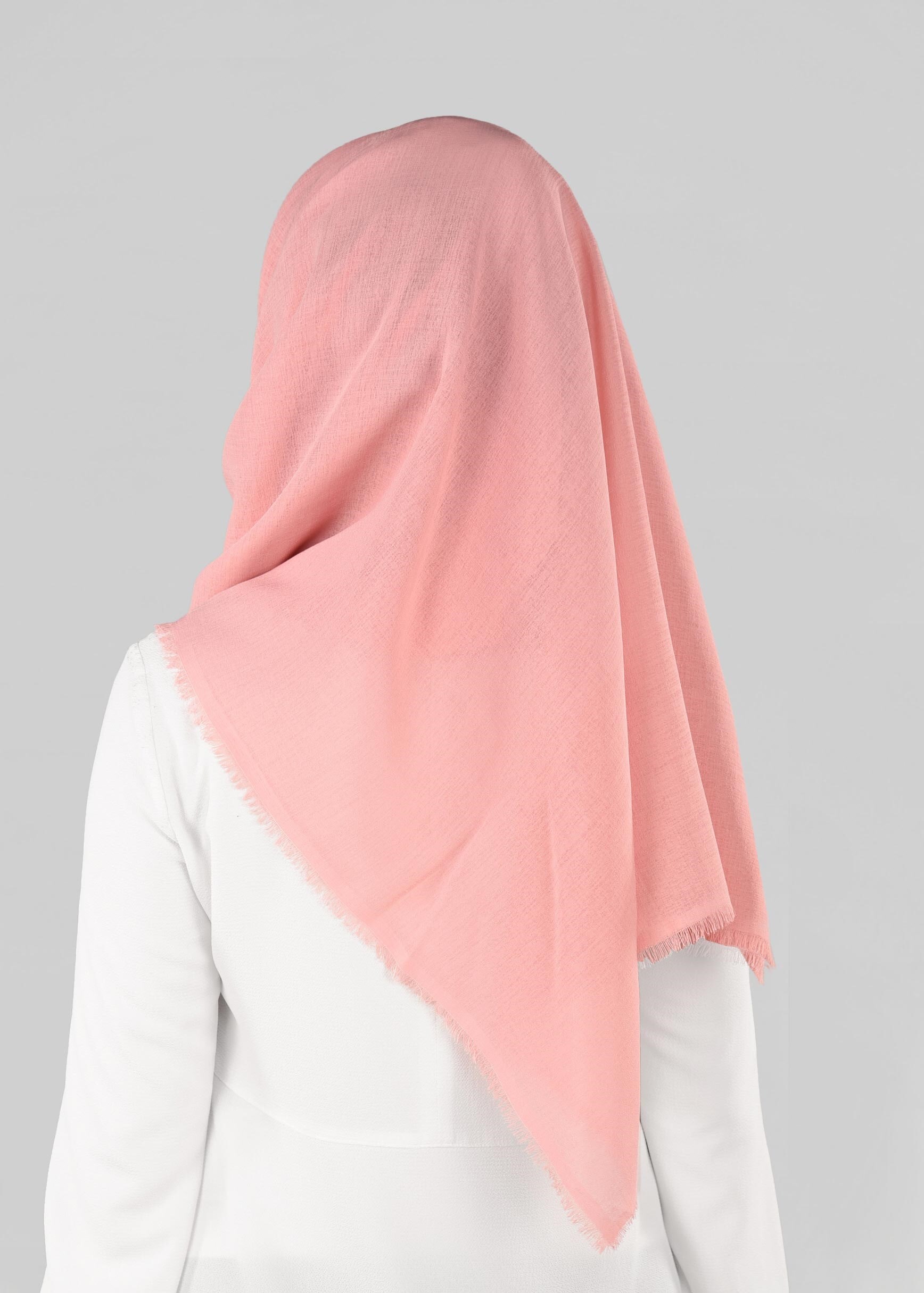 Tesettür giyim PUDRA 9900 ALVİNA HİNT İPEKSİ ŞAL