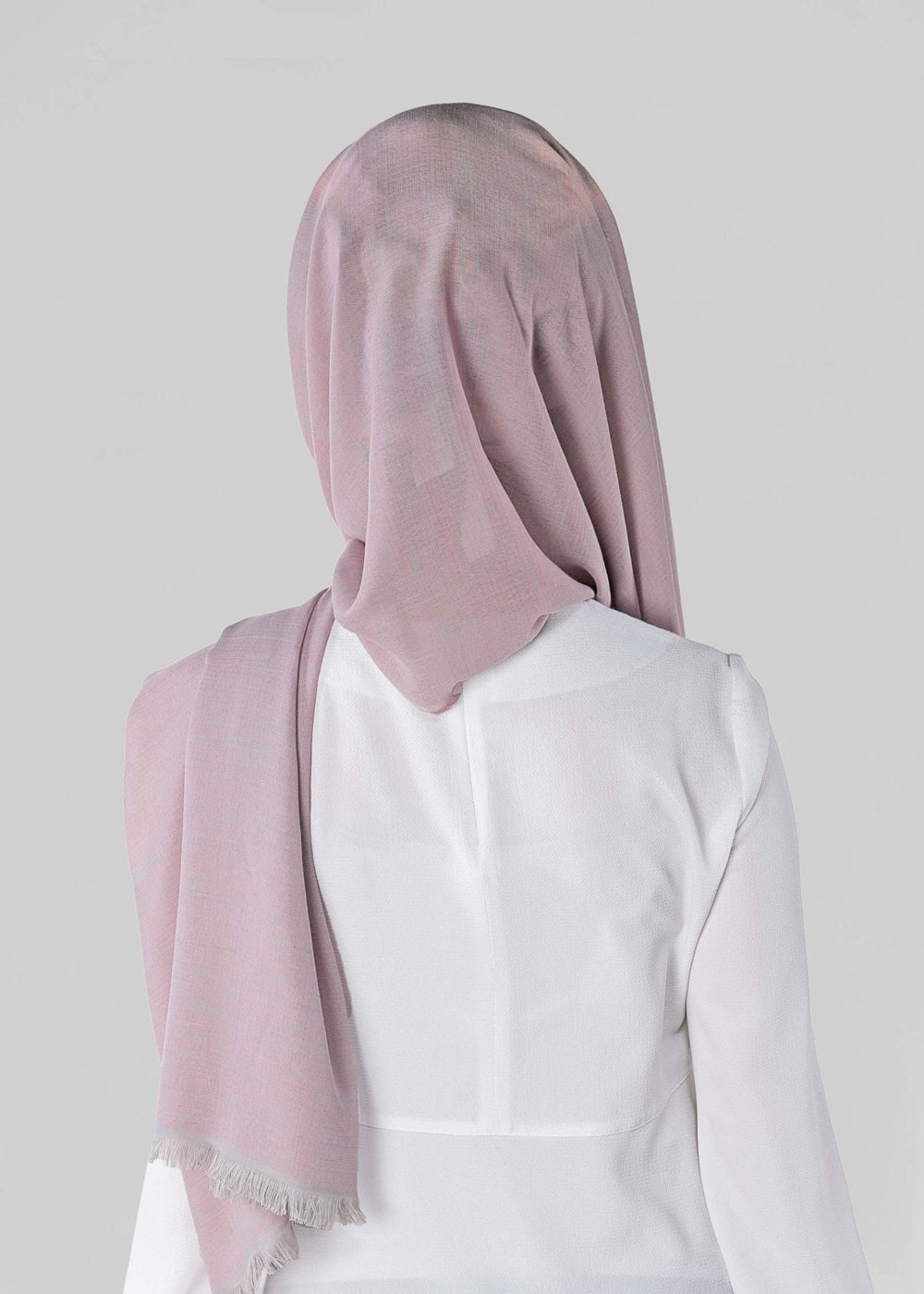 Tesettür giyim GRİ ALVİNA ŞAL 9918