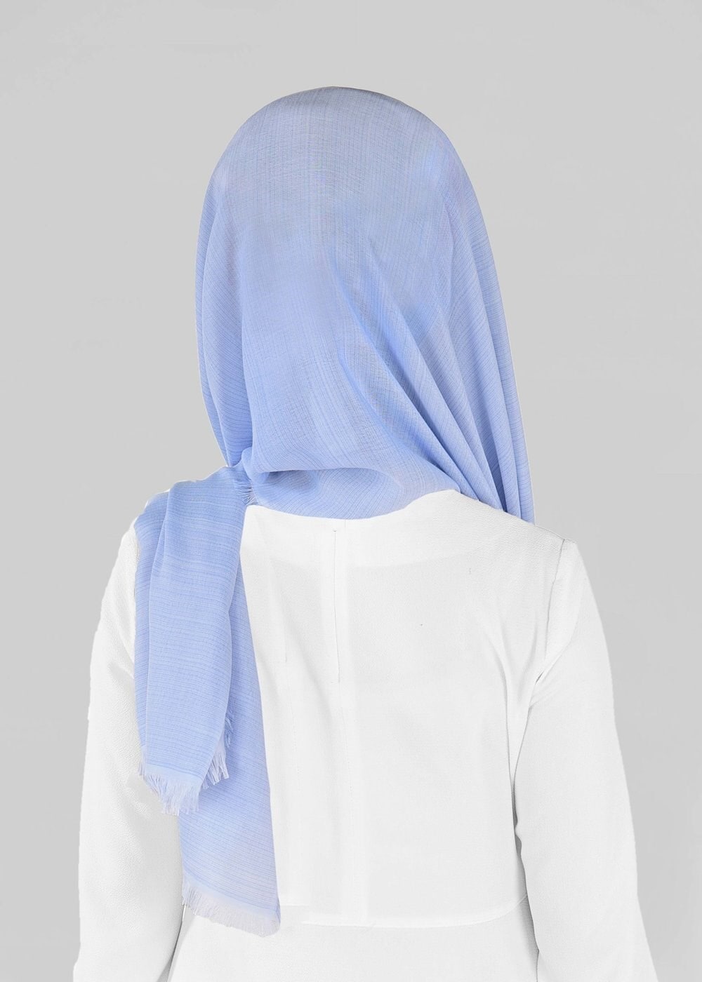 Tesettür giyim MAVİ ALVİNA ŞAL 9918