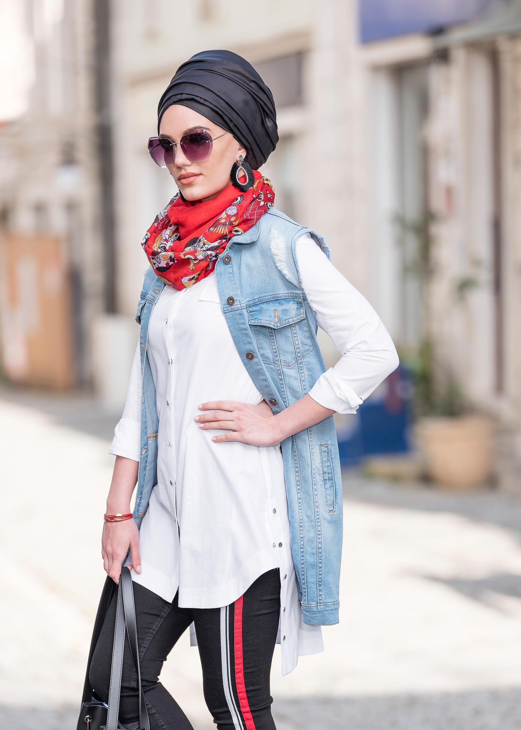 Hijab clothing WHITE 4920 2200 TUNİK 36/44 TEK38