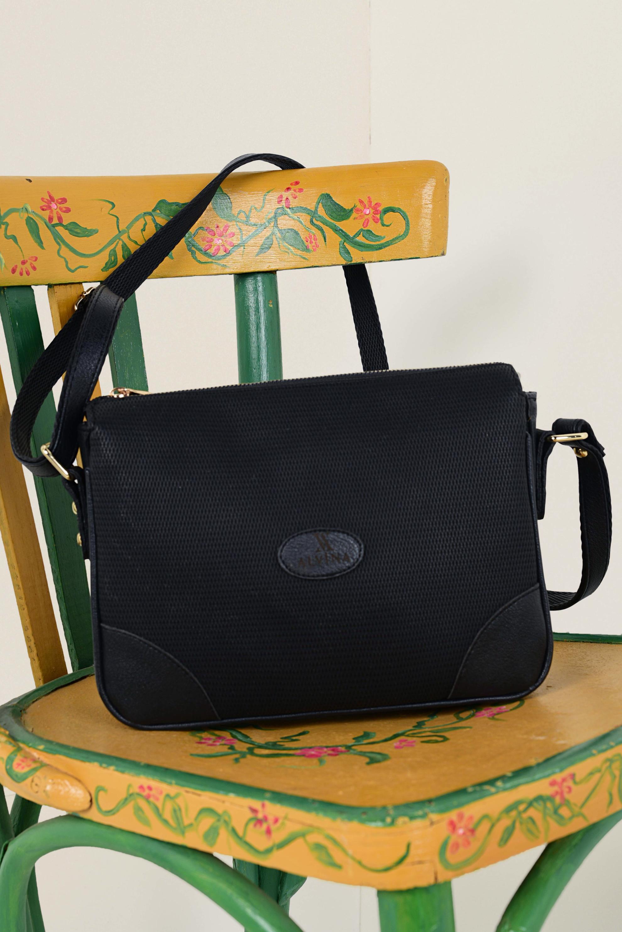 Tesettür giyim SİYAH 814 ALVİNA ÇANTA