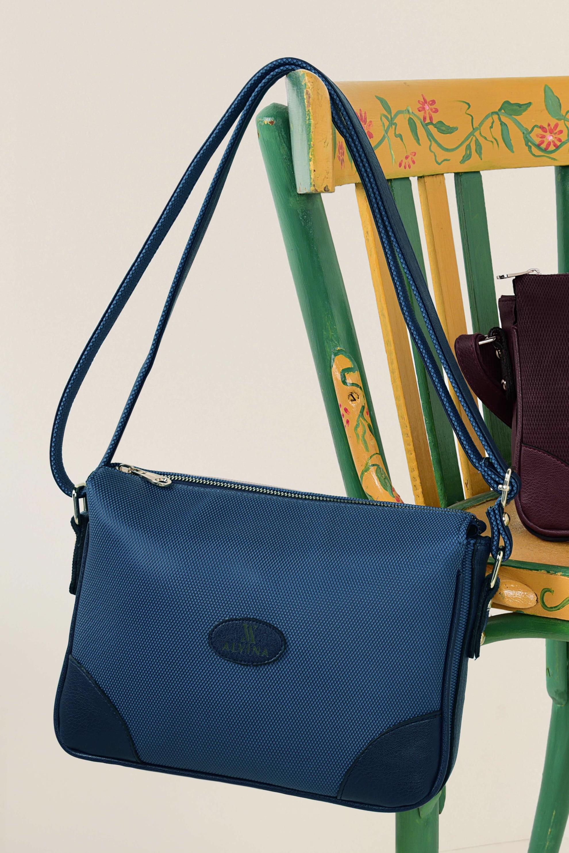 Tesettür giyim LACİVERT 814 ALVİNA ÇANTA