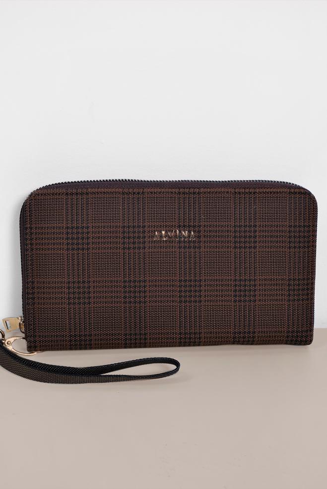 Vêtements hijab BRUN 3641 ALVİNA CÜZDAN - ALVİNA