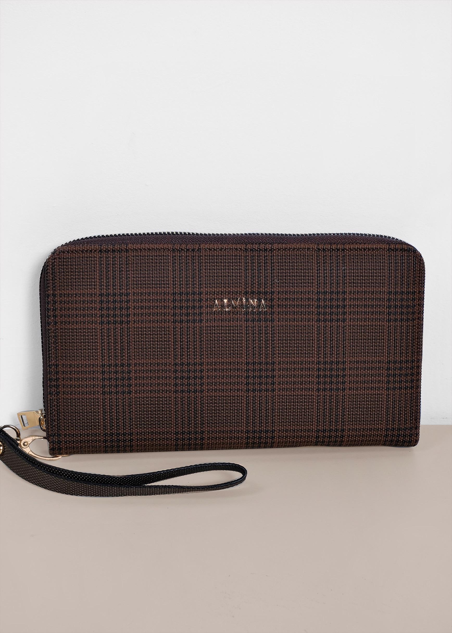 Vêtements hijab BRUN 3641 ALVİNA CÜZDAN