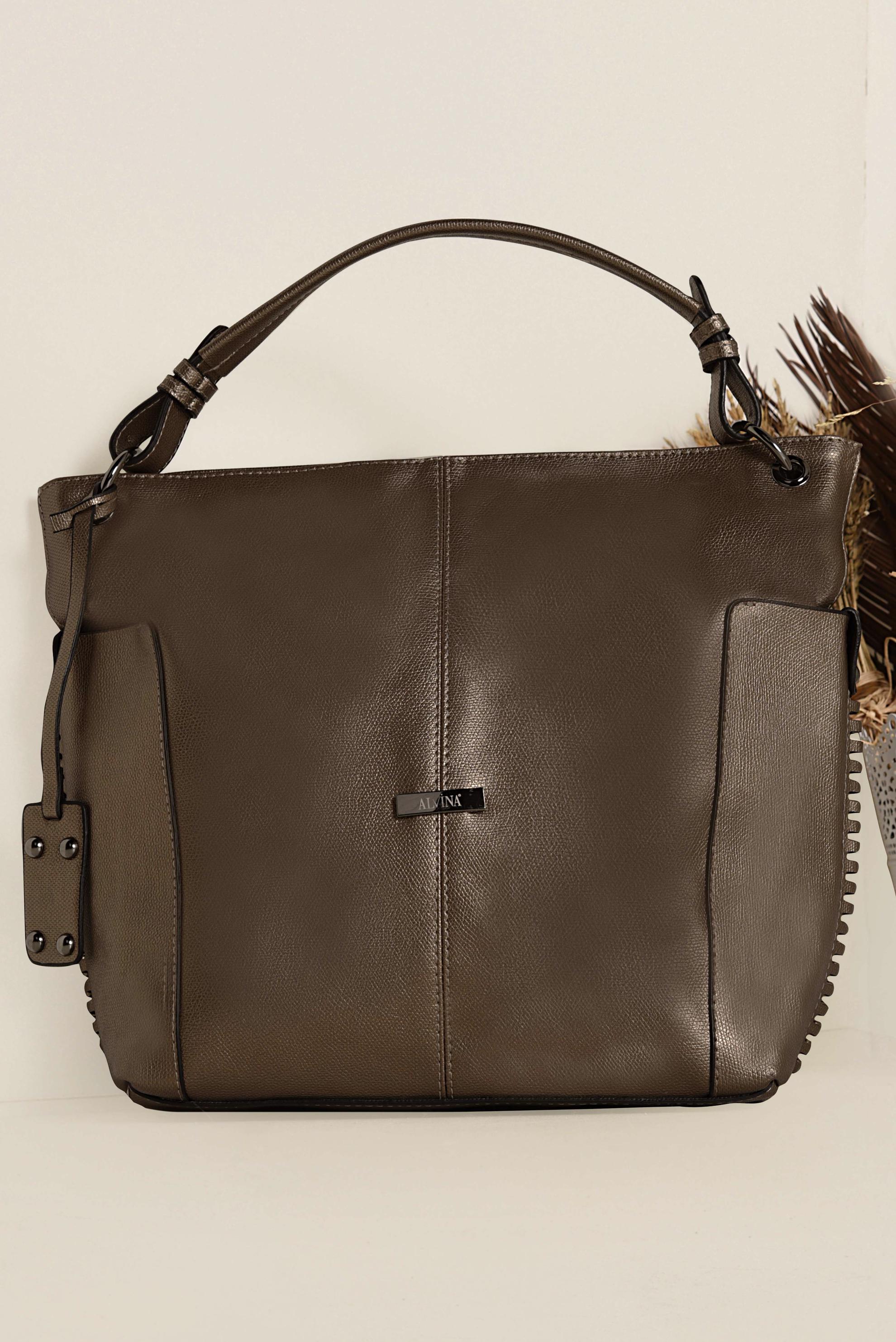 Tesettür giyim BAKIR / BRONZ 6050 ALVİNA ÇANTA