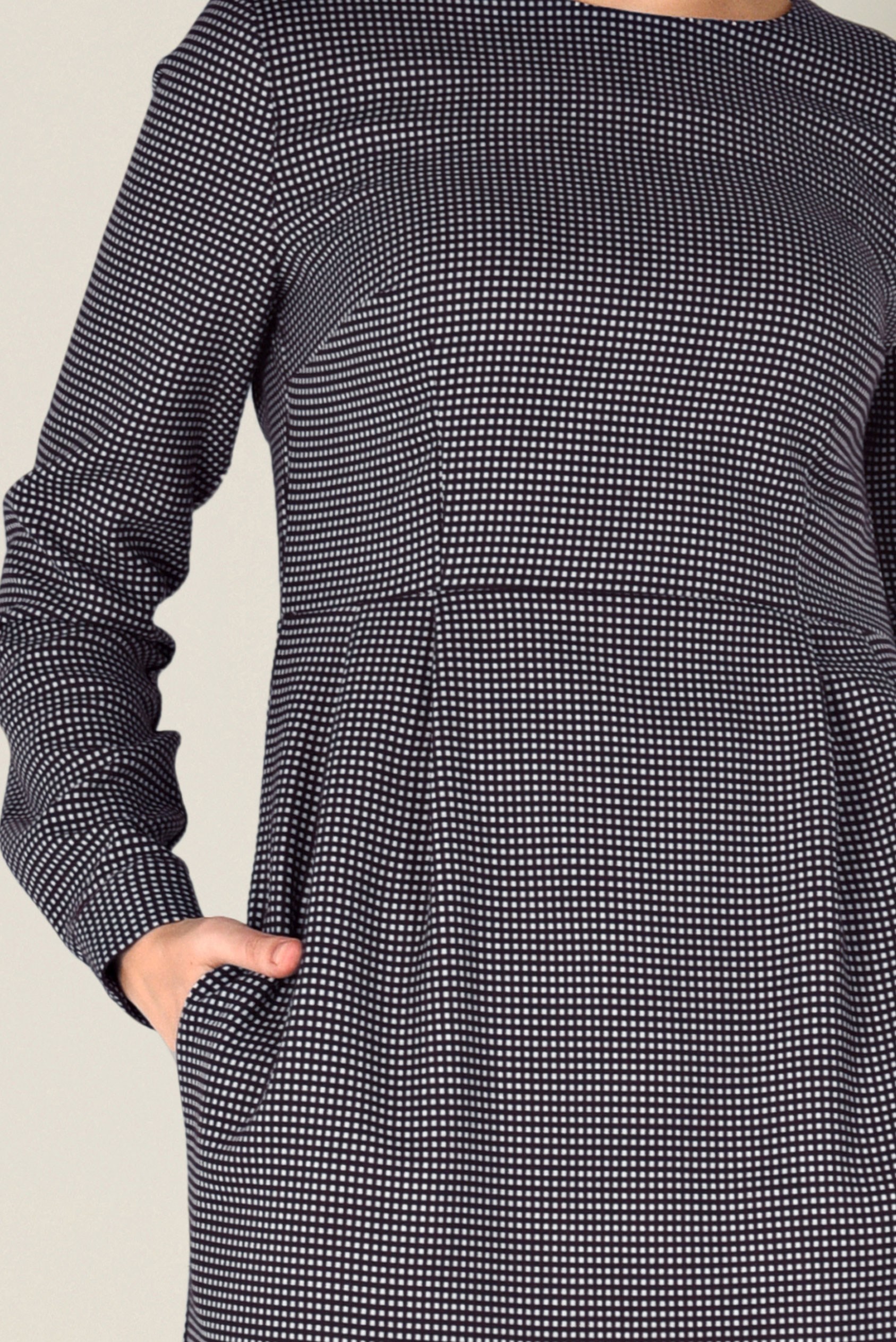 Tesettür giyim MÜRDÜM PÖTİKARE ELBİSE 4833-1 