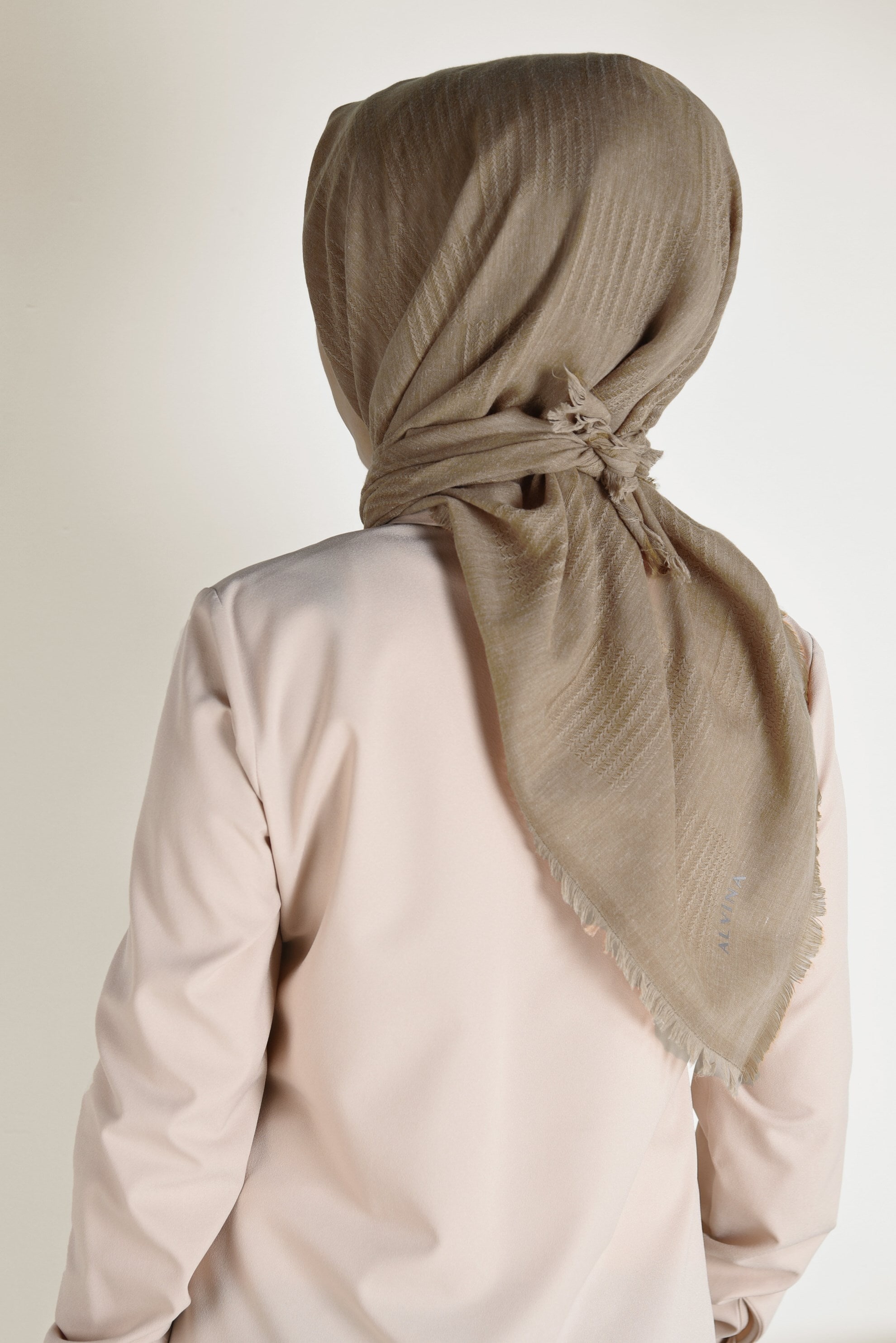 Tesettür giyim SARI ALVİNA EŞARP 9939 