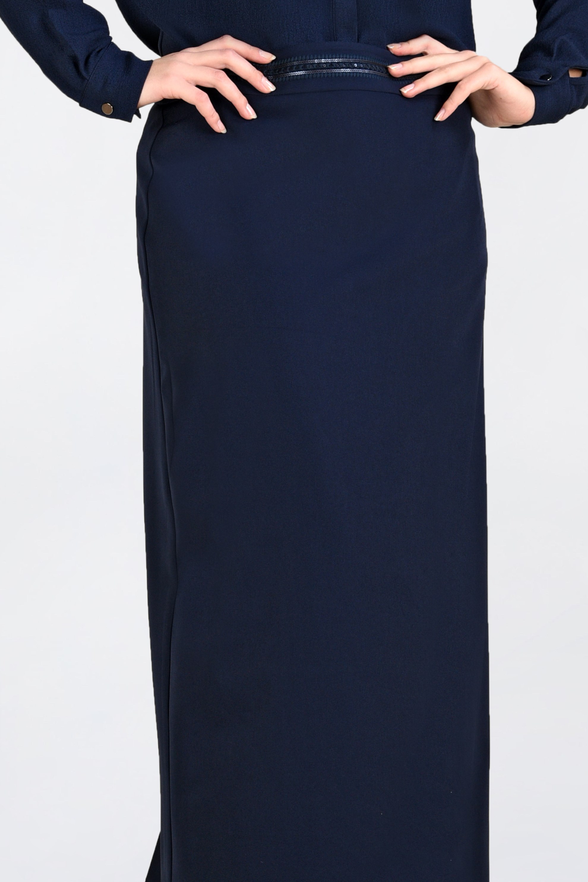 Vêtements hijab BLEU MARINE JUPE À SEQUINS 6290 