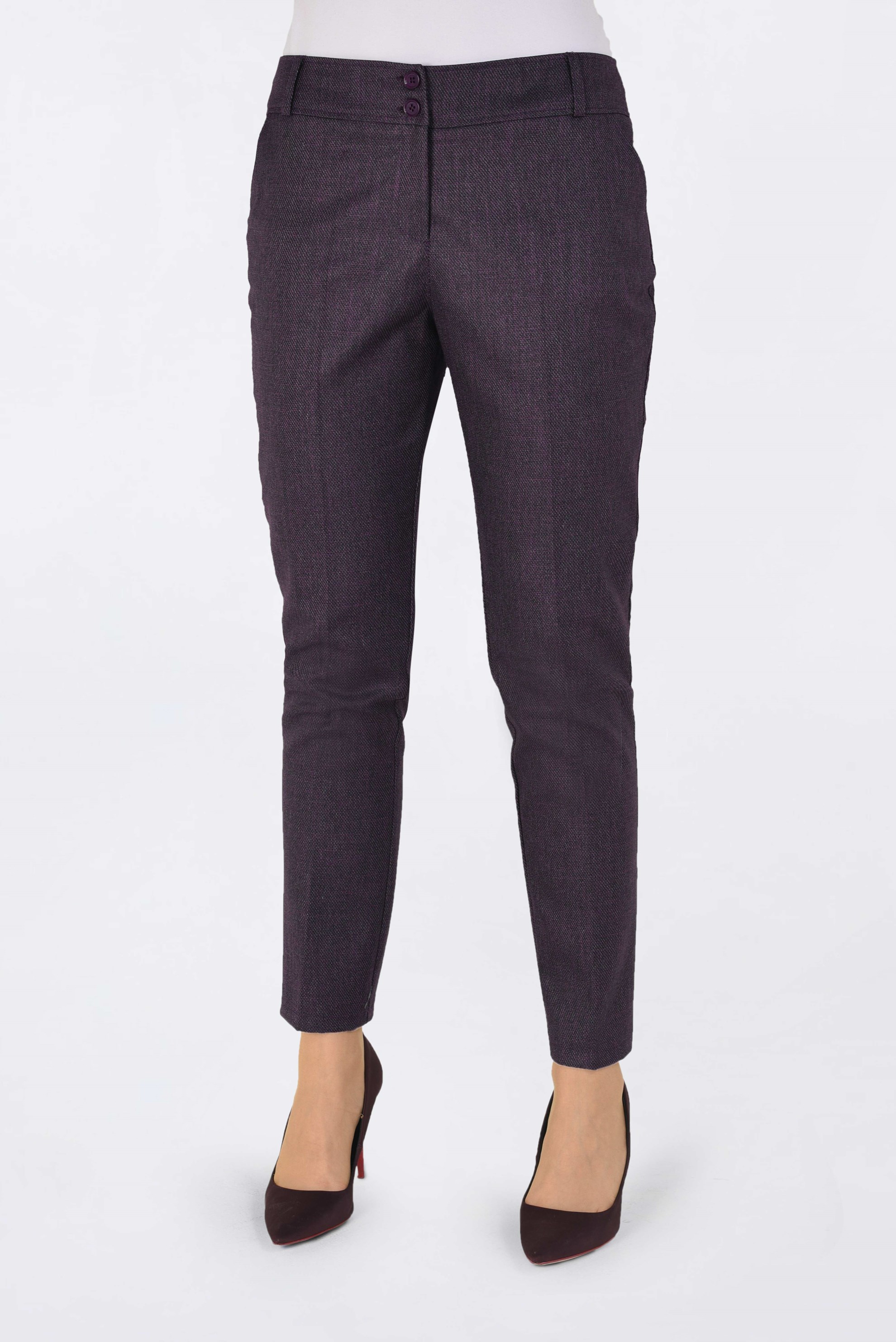 Tesettür giyim MÜRDÜM JAKARLI KLASİK PANTOLON 7420