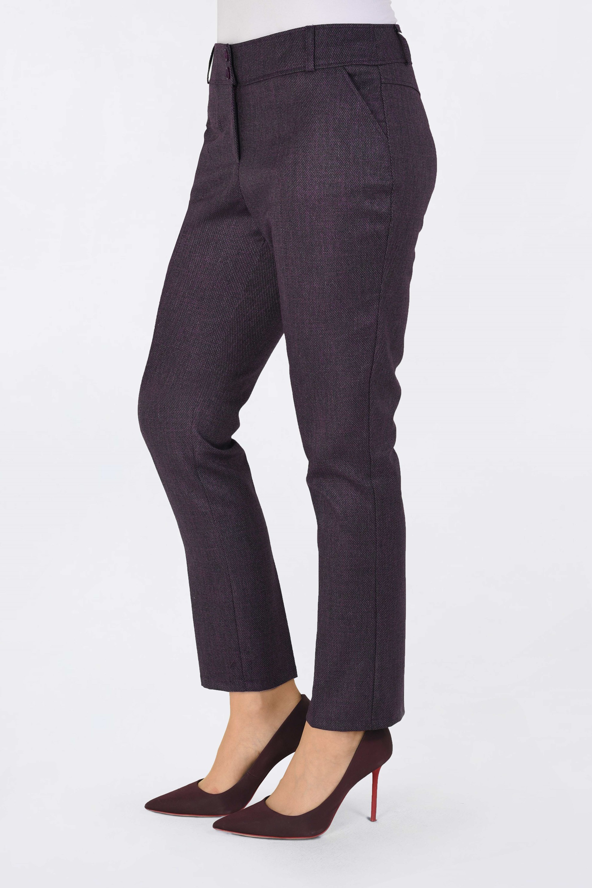 Tesettür giyim MÜRDÜM JAKARLI KLASİK PANTOLON 7420