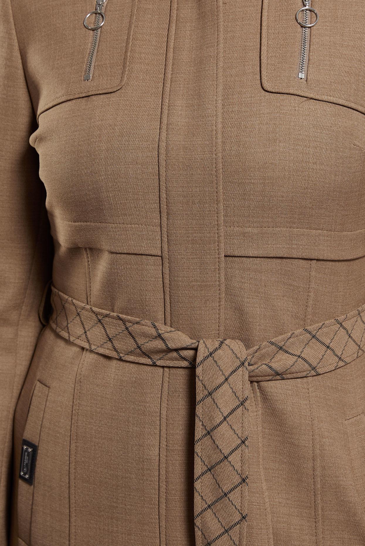 Tesettür giyim BEJ KAPÜŞONLU PARDESÜ 1349