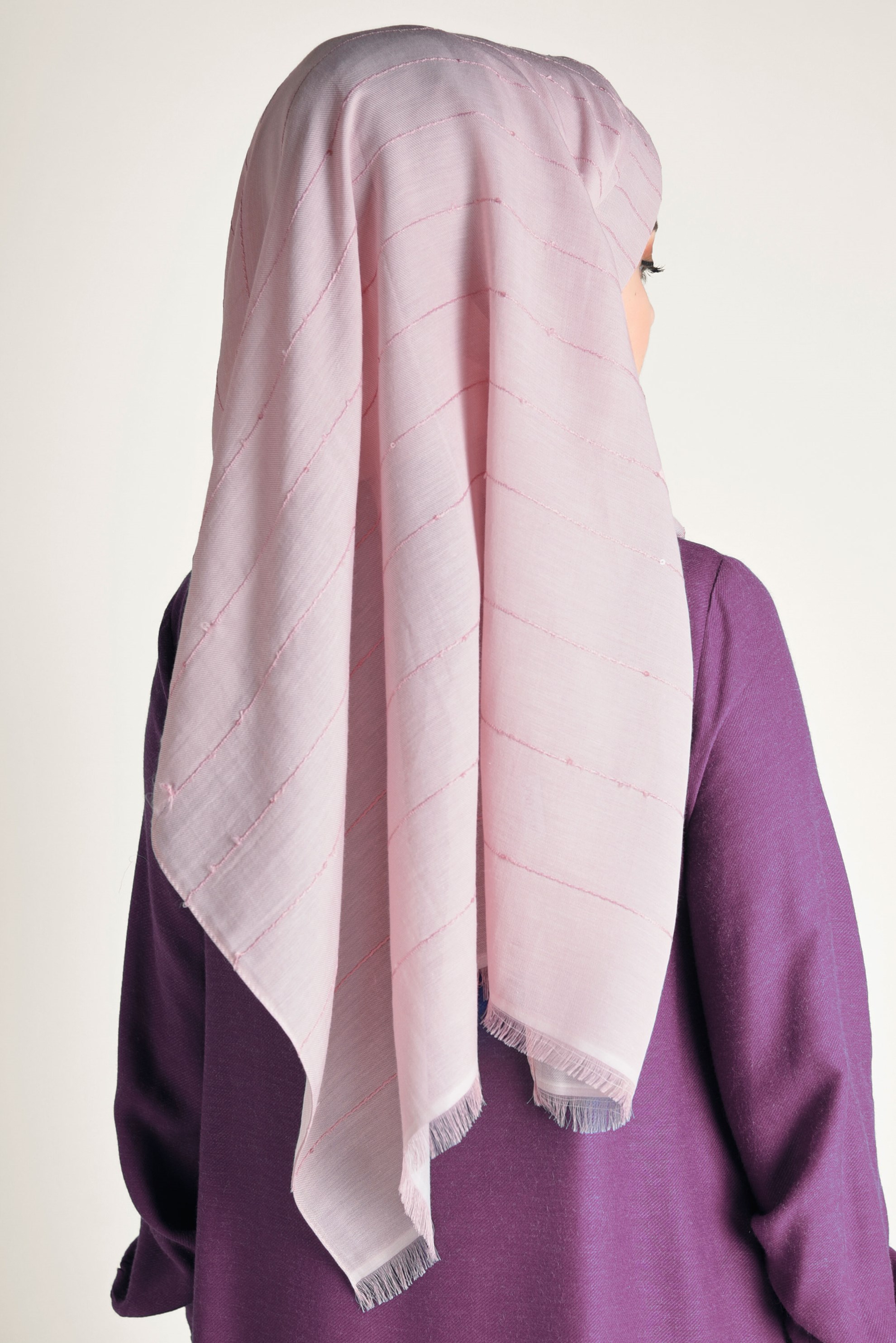 Tesettür giyim PUDRA ALVİNA ŞAL 9937 