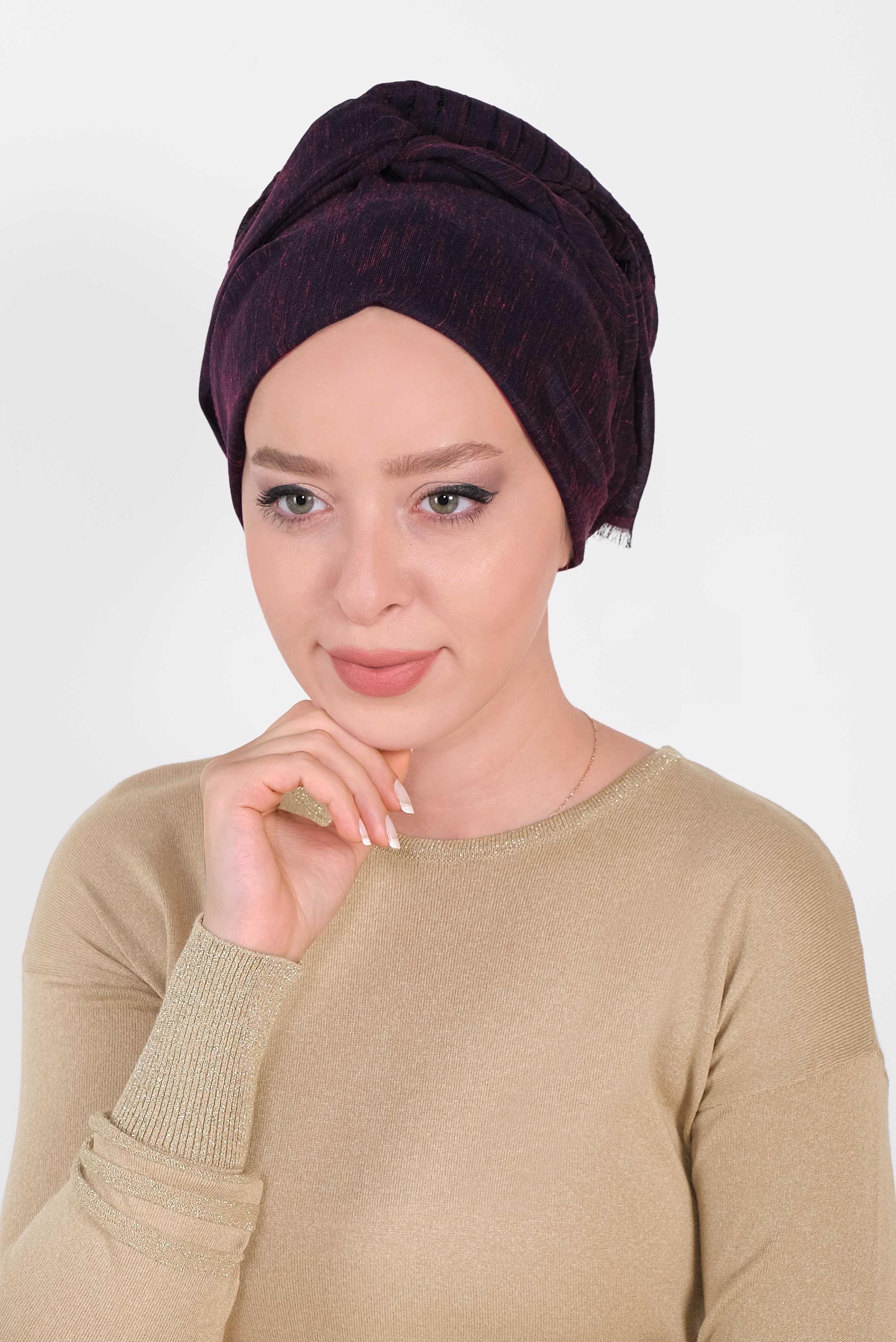 Tesettür giyim MÜRDÜM ALVİNA  ŞAL 9938 