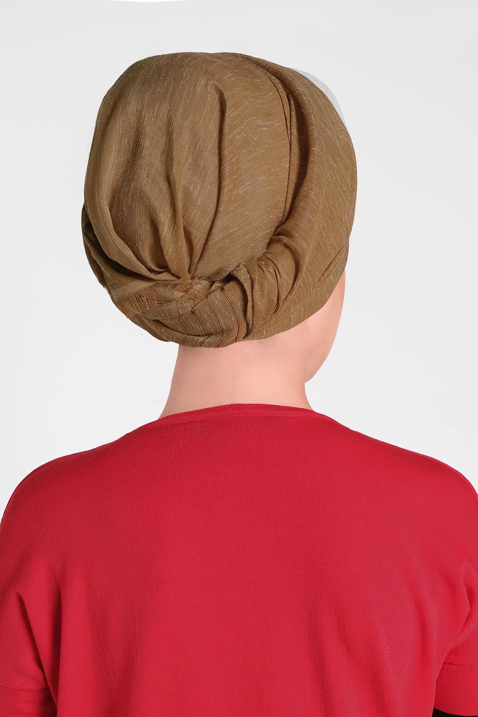 Tesettür giyim SARI ALVİNA  ŞAL 9938 