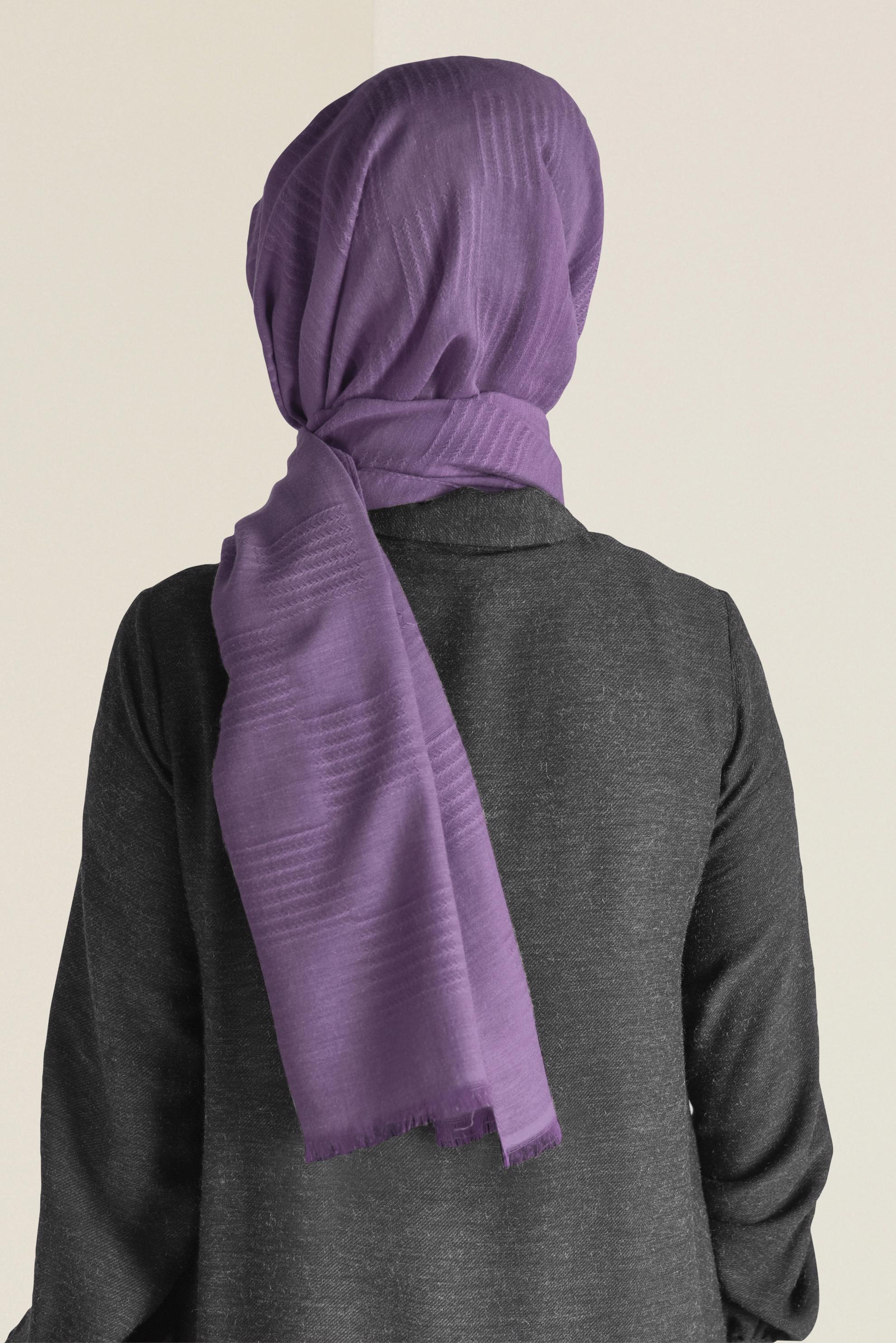 Tesettür giyim MOR ALVİNA ŞAL 9940 