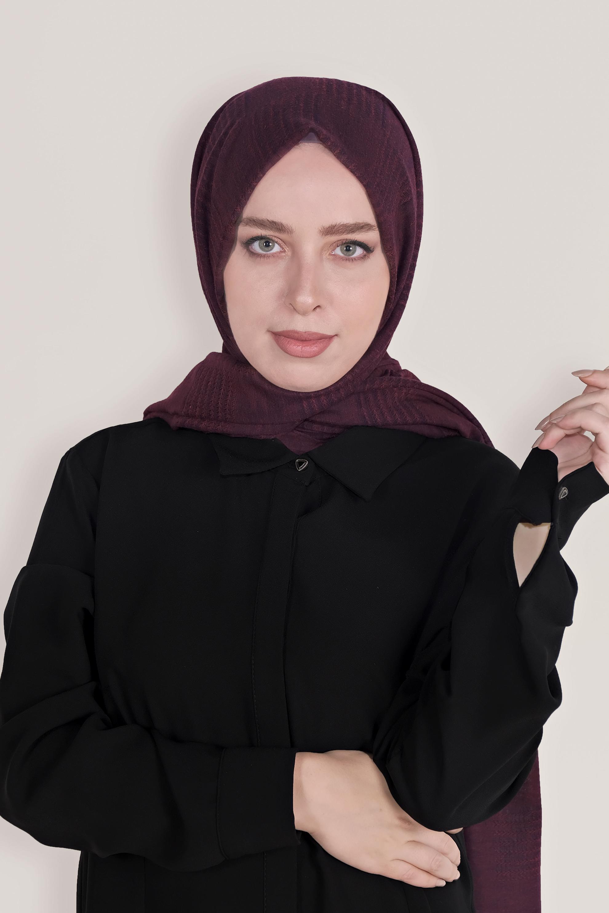 Tesettür giyim MÜRDÜM ALVİNA ŞAL 9940 