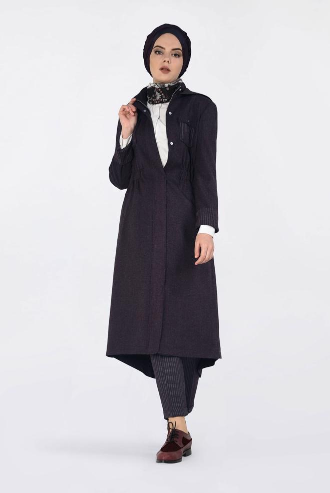 Tesettür giyim  Dinamik Çizgiler - ALVİNA