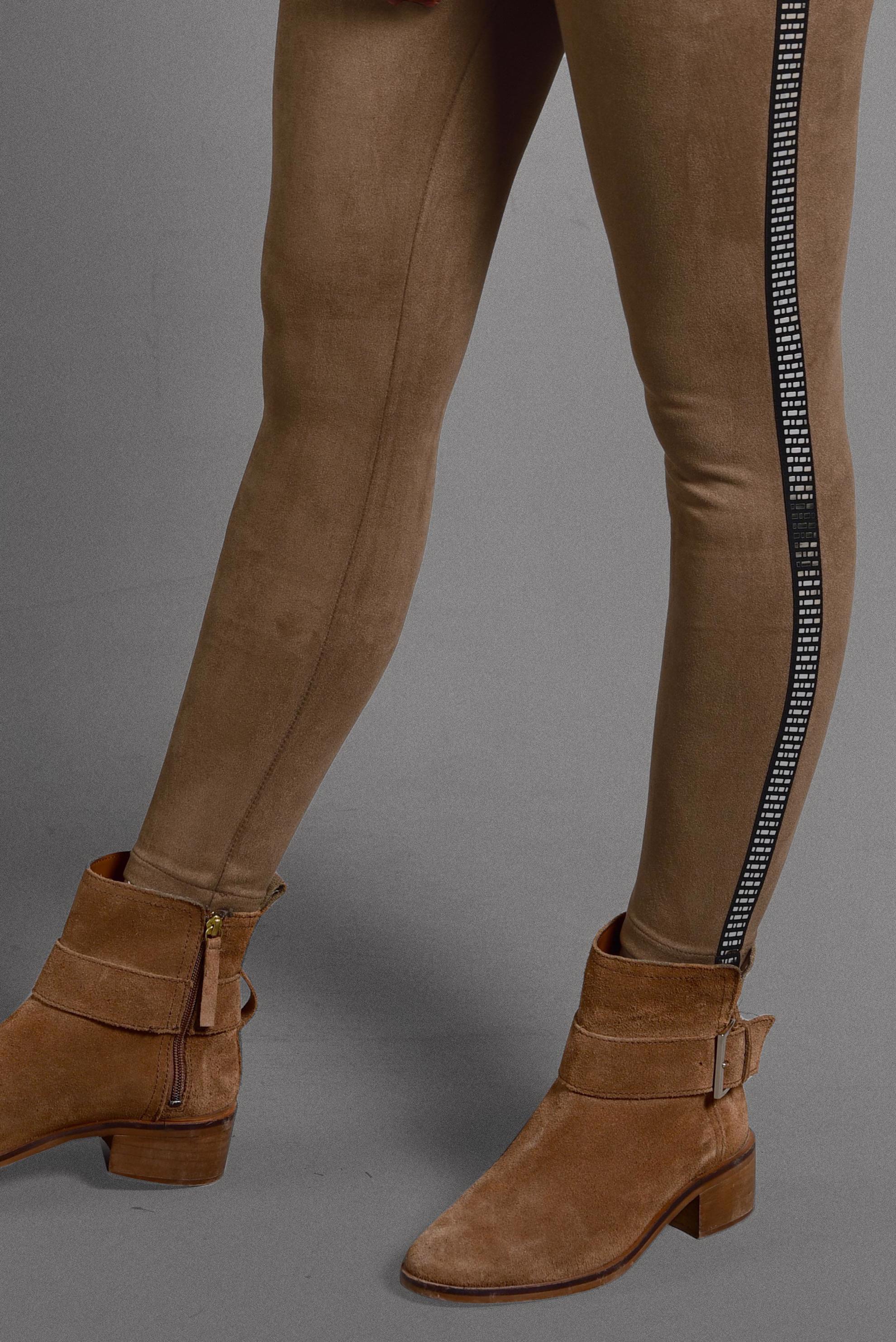 Hijab clothing TABA STRIPPED NUBUCK TROUSSERS 7001 