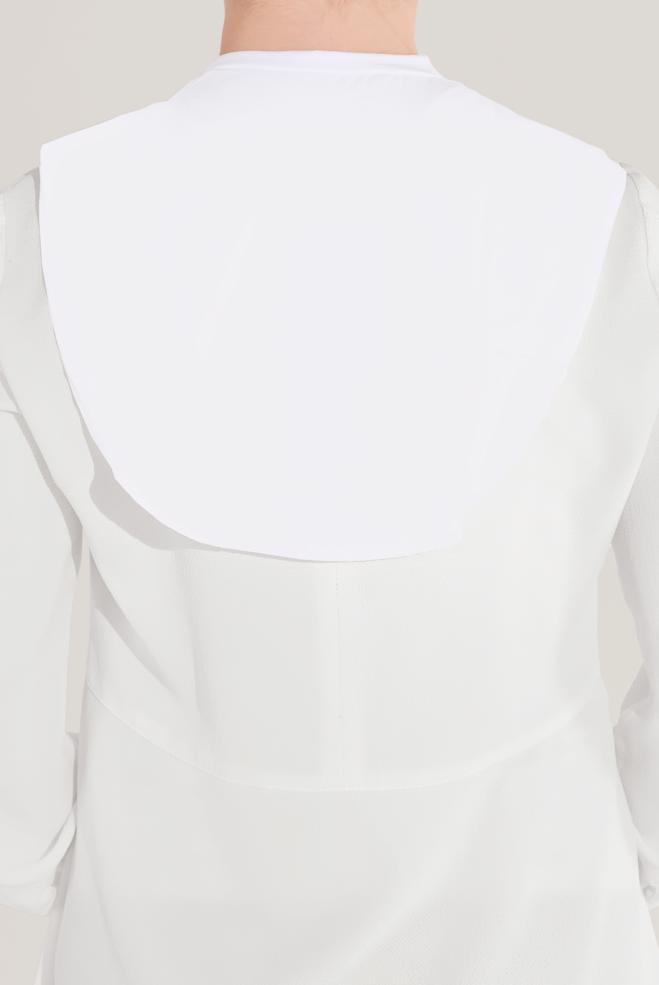 Tesettür giyim BEYAZ BOYUNLUK BODY 31046-1  - ALVİNA